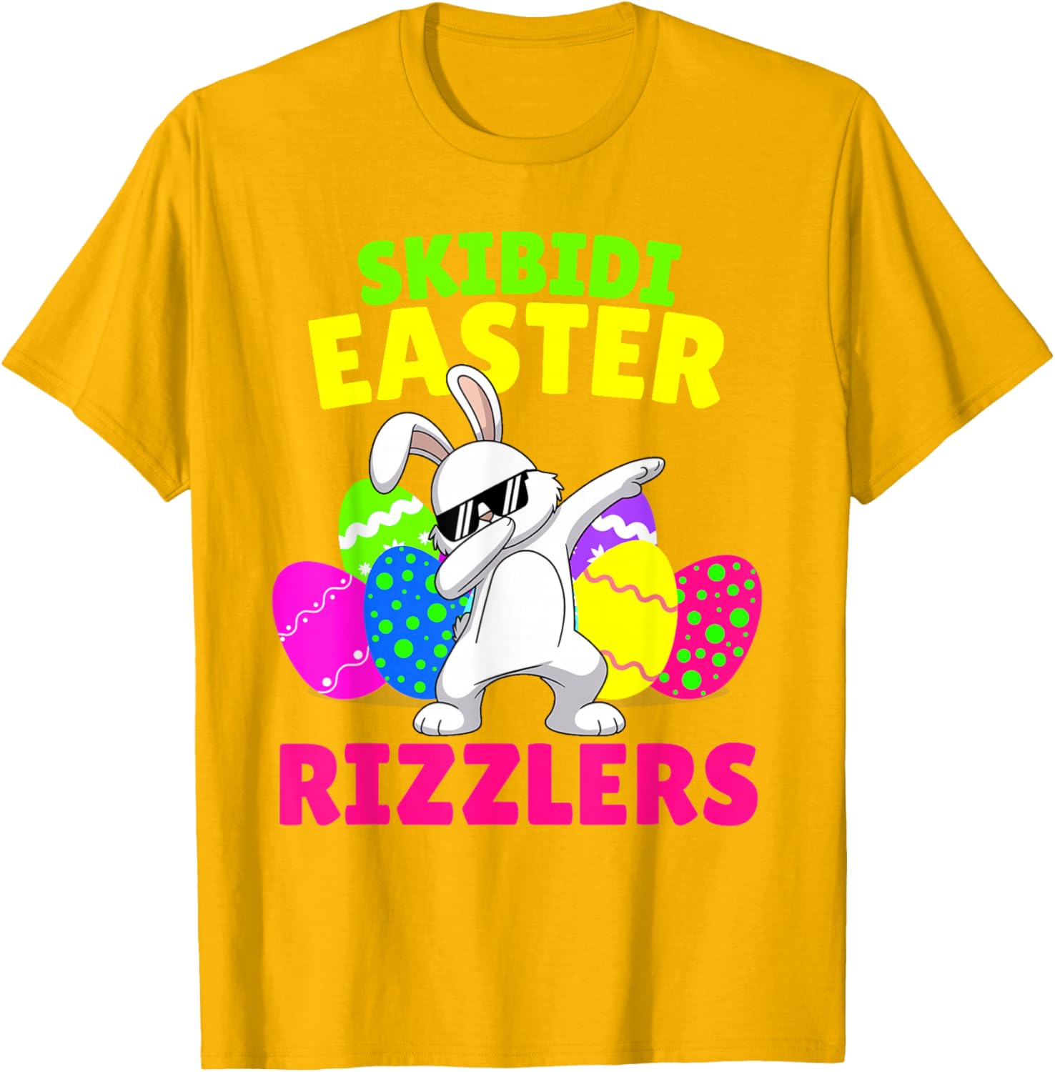 Skibidi Easter T-Shirt for Gen Alpha Tweens - Fun Rizzler Design - 7