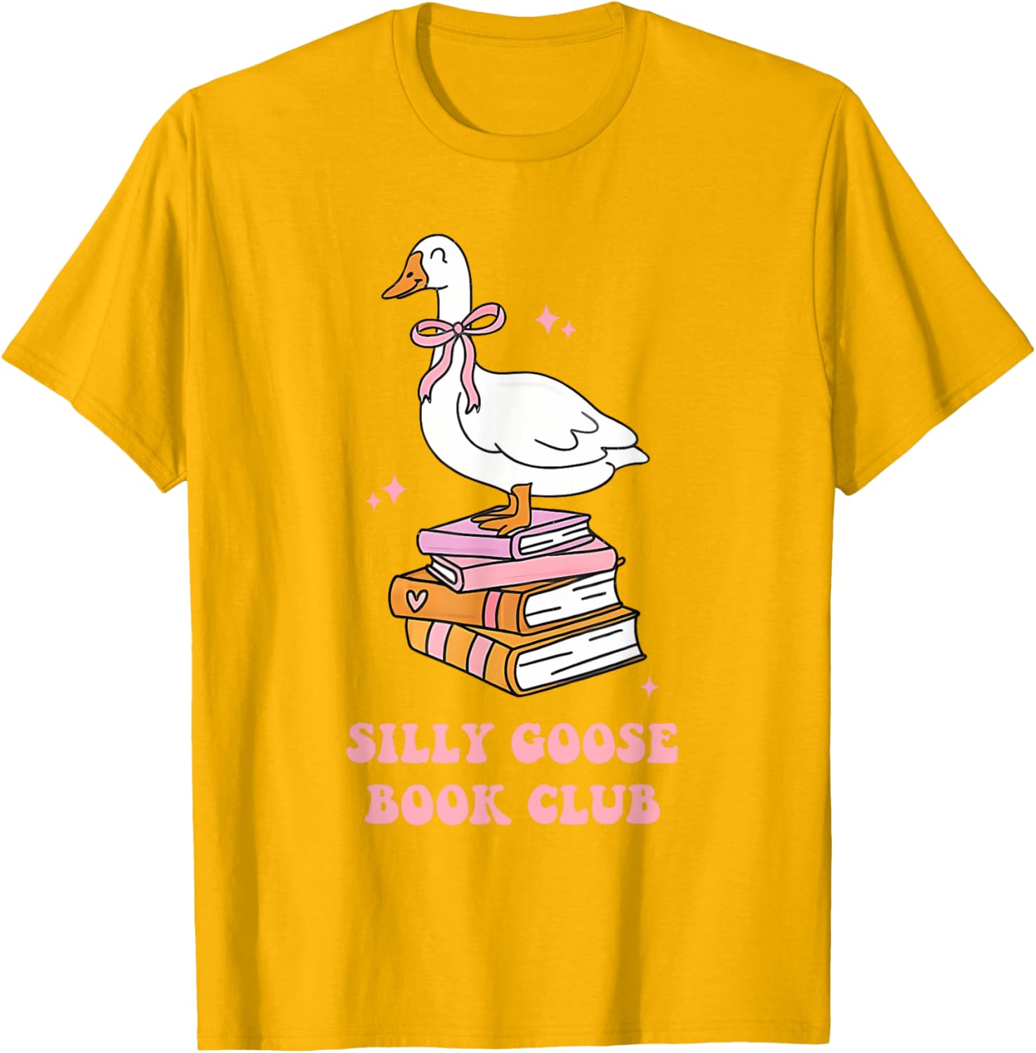 Silly Goose Book Club Funny T-Shirt for Book Lovers and Readers - 24
