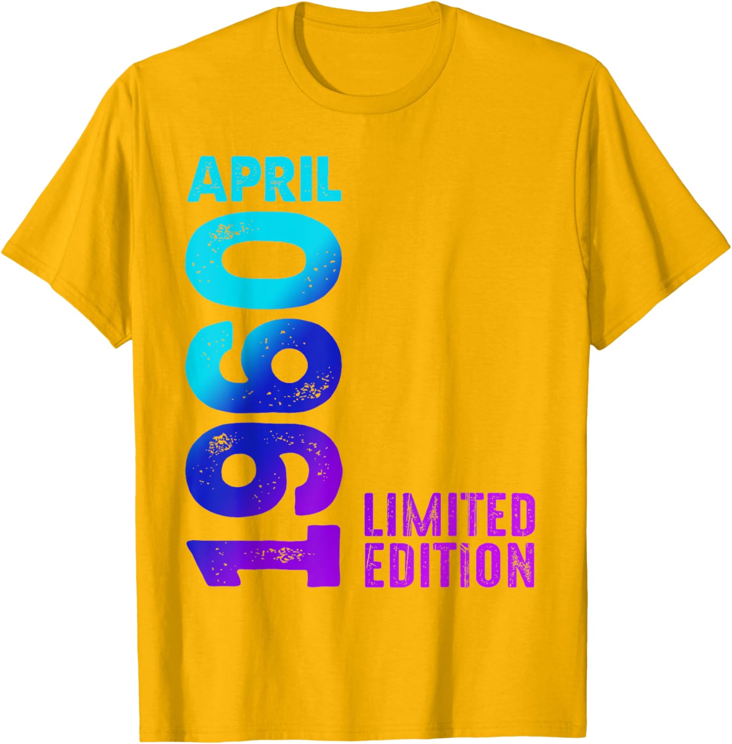 Limited Edition 1960 Retro Vintage T-Shirt for April Celebrations - 7