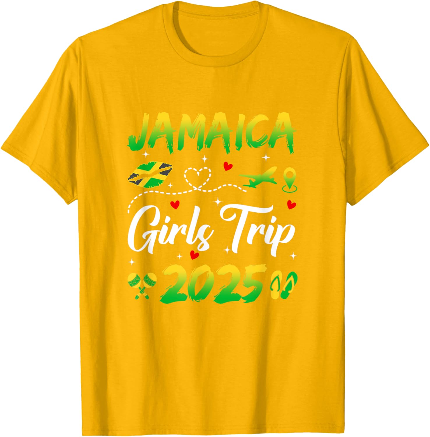 Jamaica Girls Trip 2025 Summer Matching T-Shirts for Fun Getaways - 20