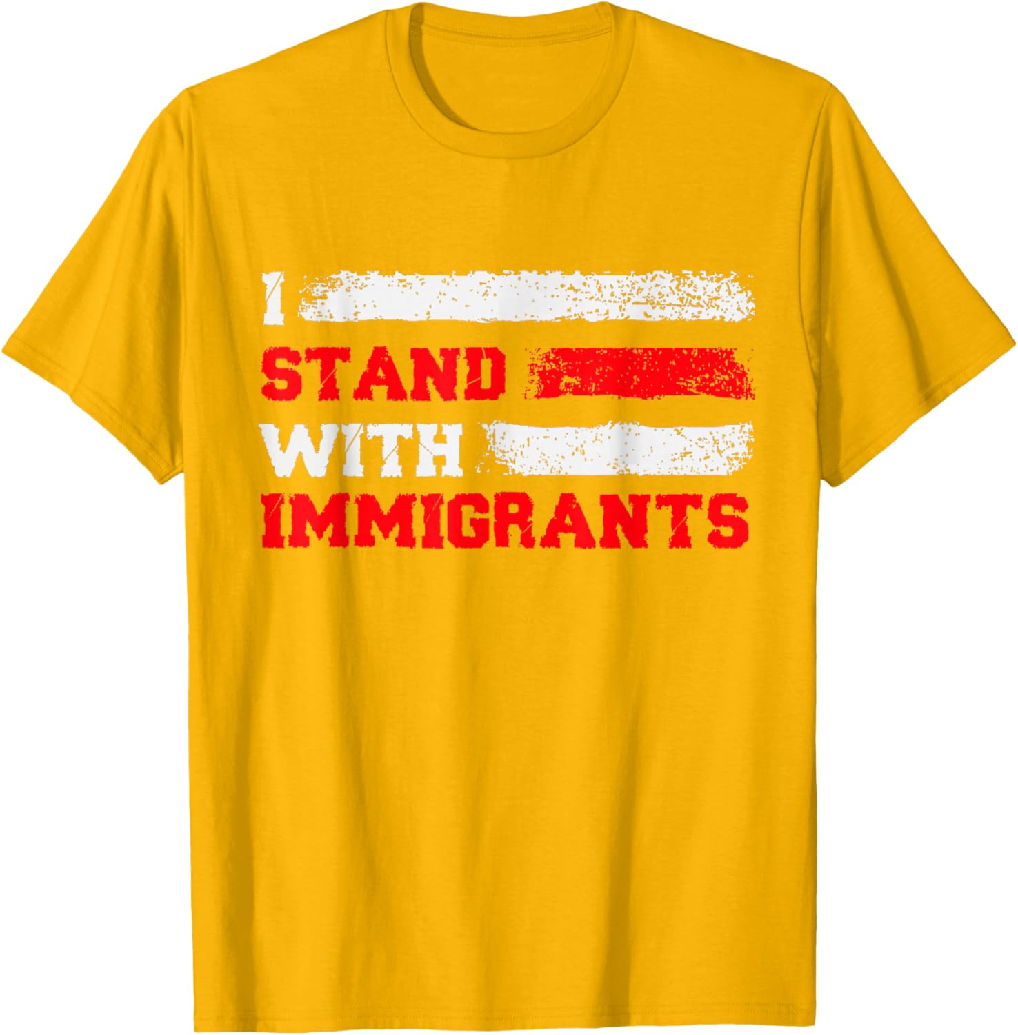 I Stand With Immigrants T-Shirt - Stylish Supportive Apparel for All - 11