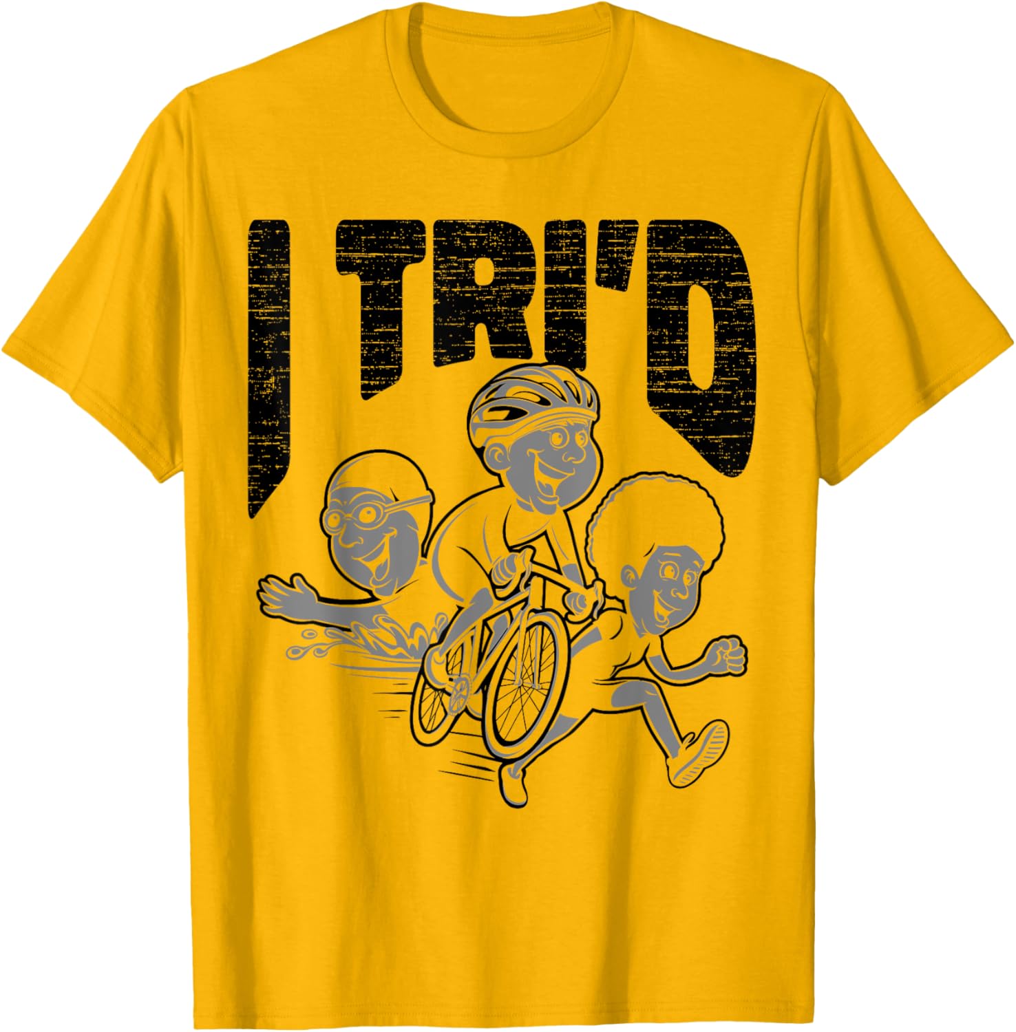 I Tri'd Triathlon Ultra Runner T-Shirt for Passionate Marathoners - 13