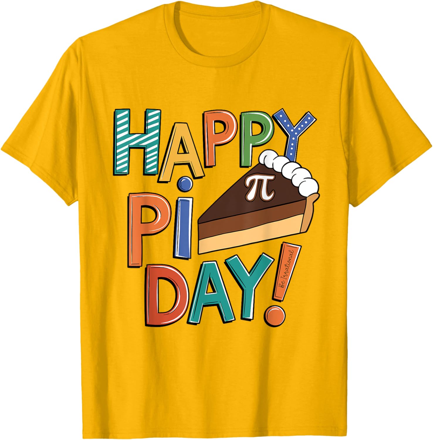Happy Pi Day 3.14 Math Humor T-Shirt for Teachers and Kids - 8