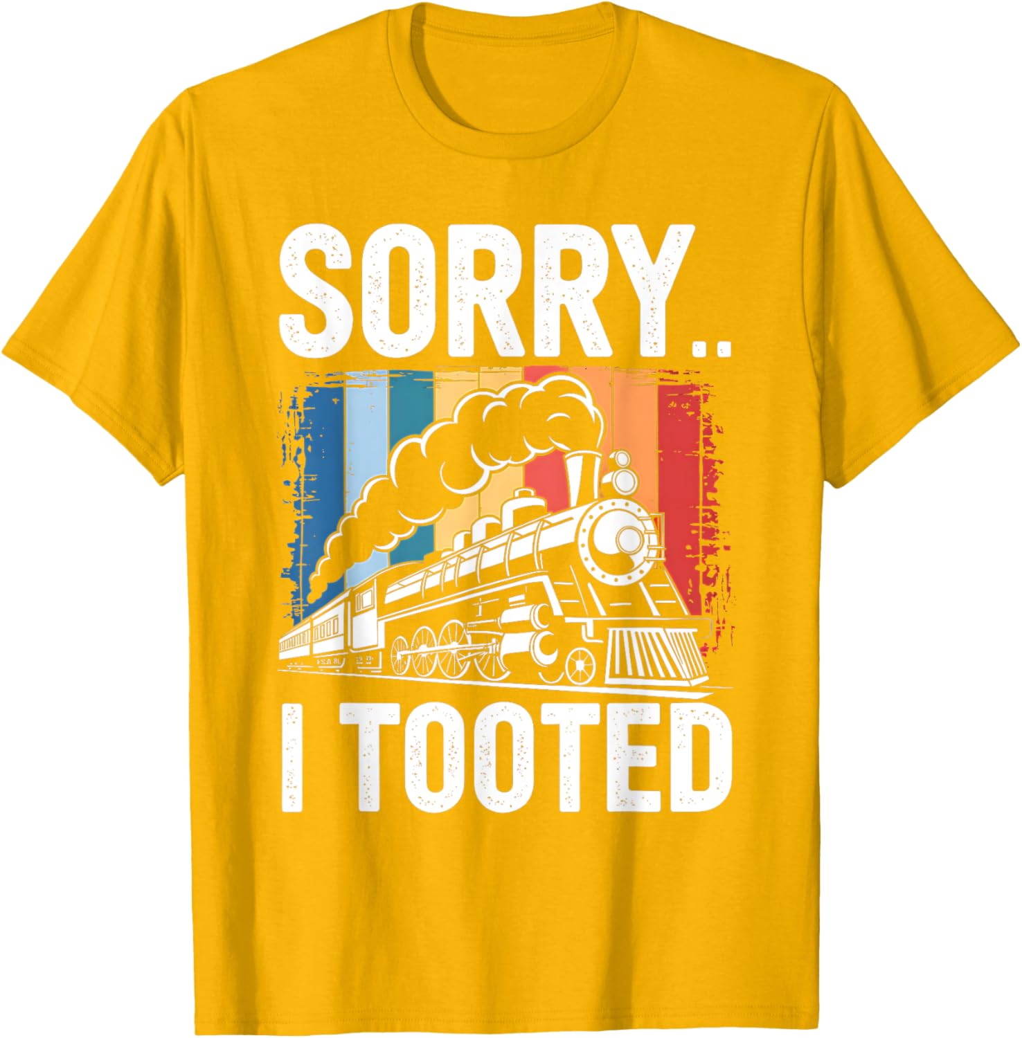 Funny Train Sorry I Tooted T-Shirt for Kids - Perfect Railroad Gift - 19