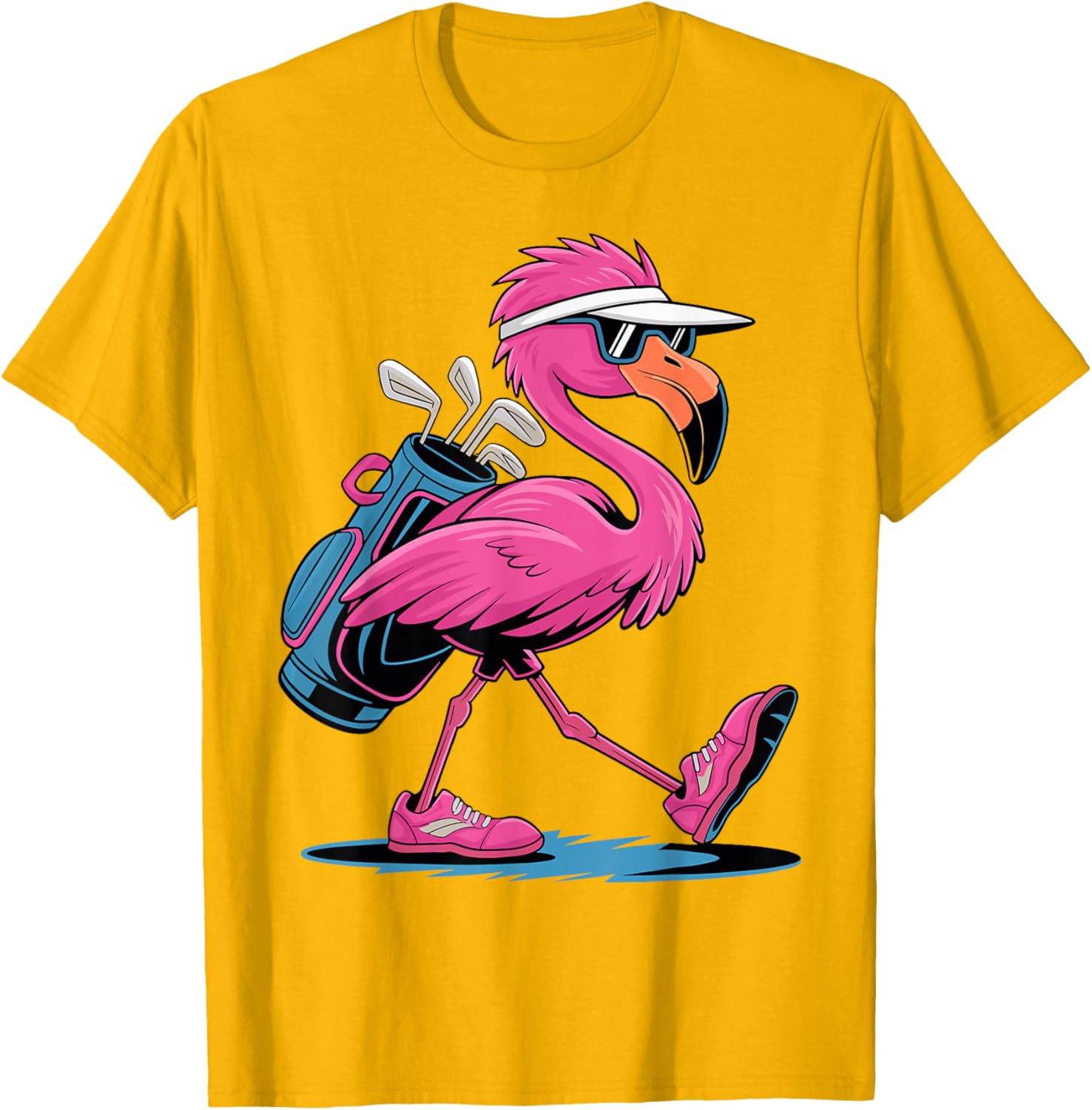 Ping Flamingo Golf Sunglasses T-Shirt for Golf Lovers Stylish Gift - 1