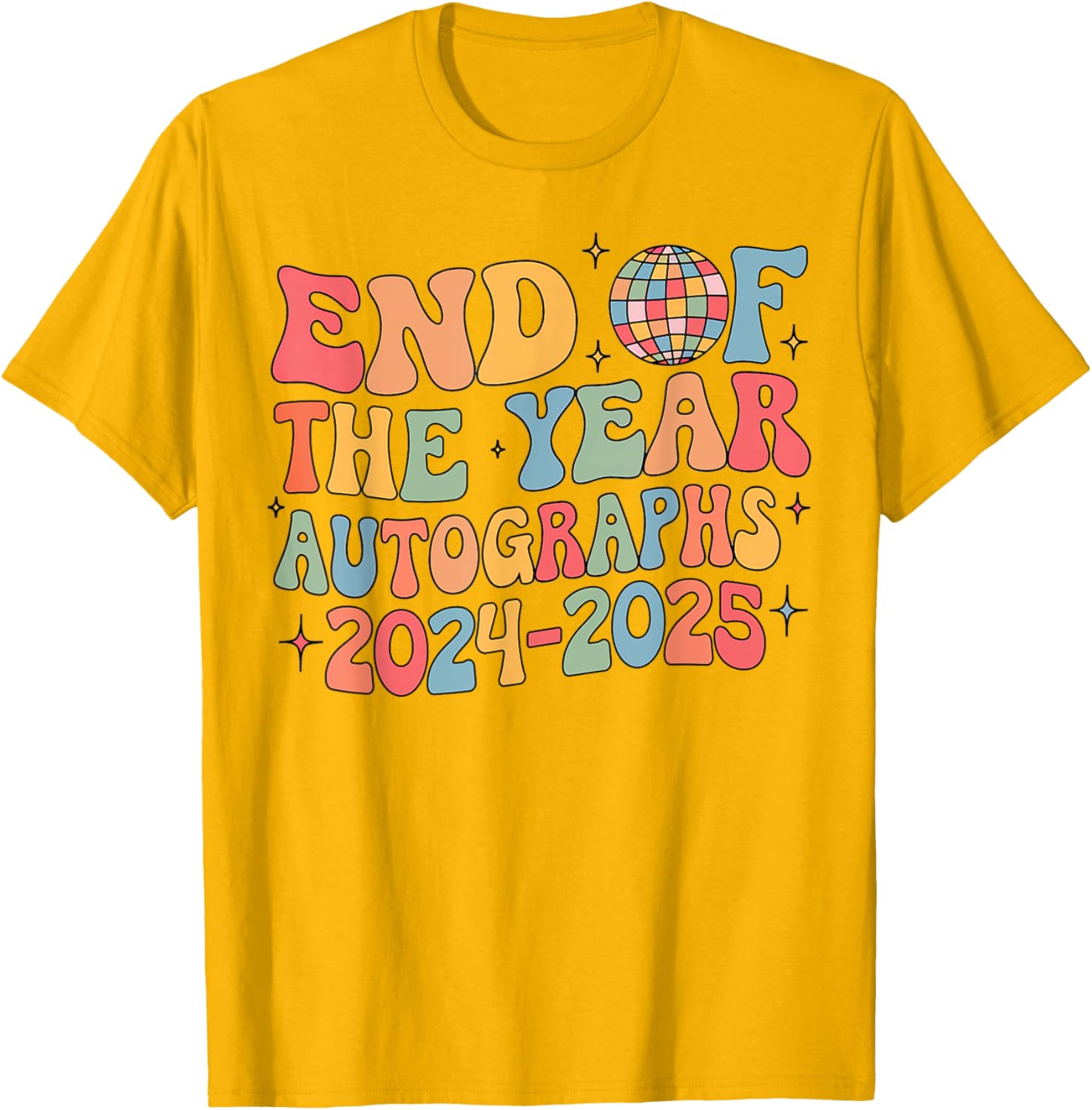 End of Year Autographs T-Shirt for Last Day of School 2024/2025 - 9