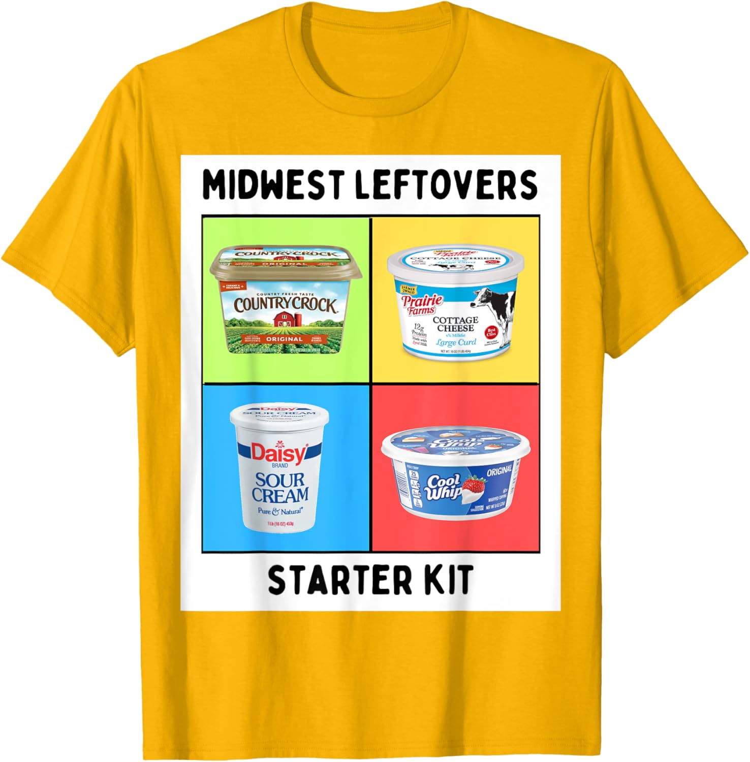 Midwest Leftovers Starter Kit T-Shirt for Fun & Casual Style - 6