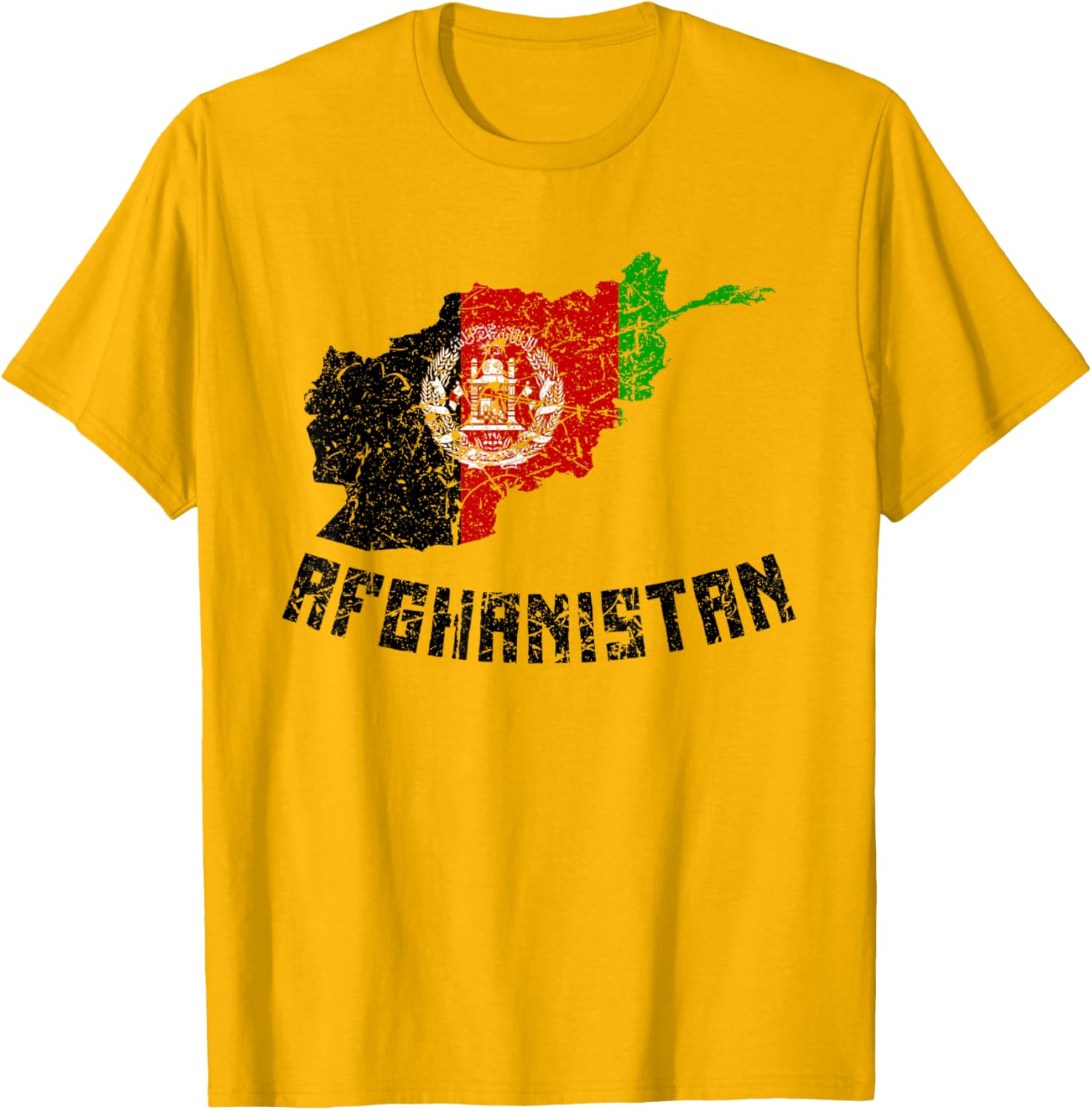 Distressed Afghan Flag T-Shirt for Men, Women, and Kids – Stylish Apparel - 3