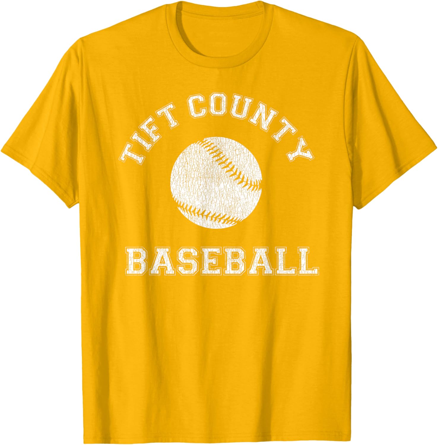 Tift County Baseball Distressed Retro Classic T-Shirt for Fans - 22