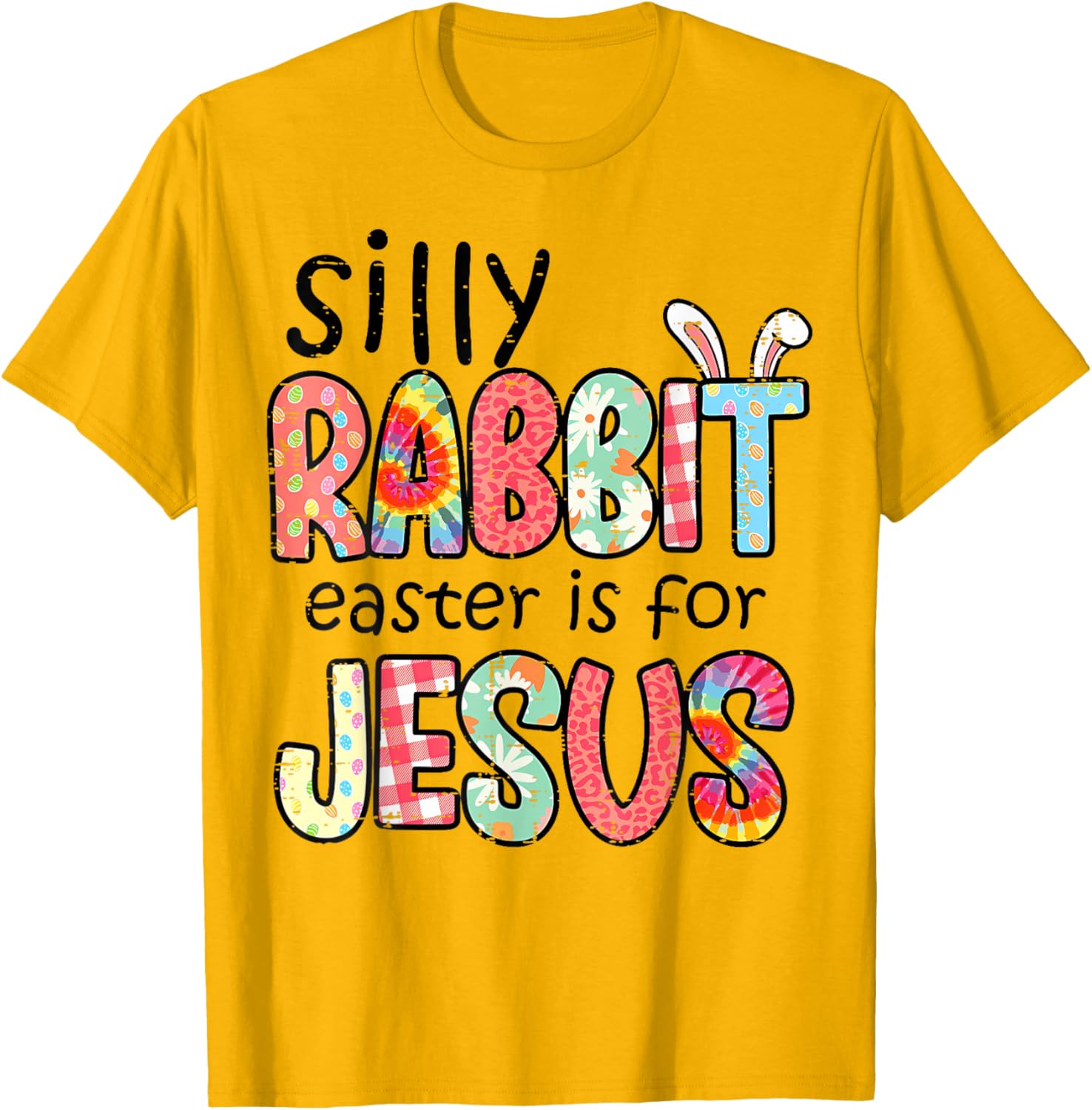 Silly Rabbit Easter T-Shirt for Jesus – Fun Religious Tee for Kids & Adults - 25