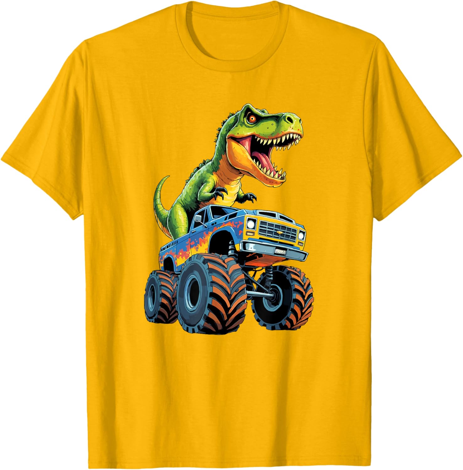 Monster Truck Dinosaur Birthday Party T-Shirt for Boys - Fun & Exciting! - 29