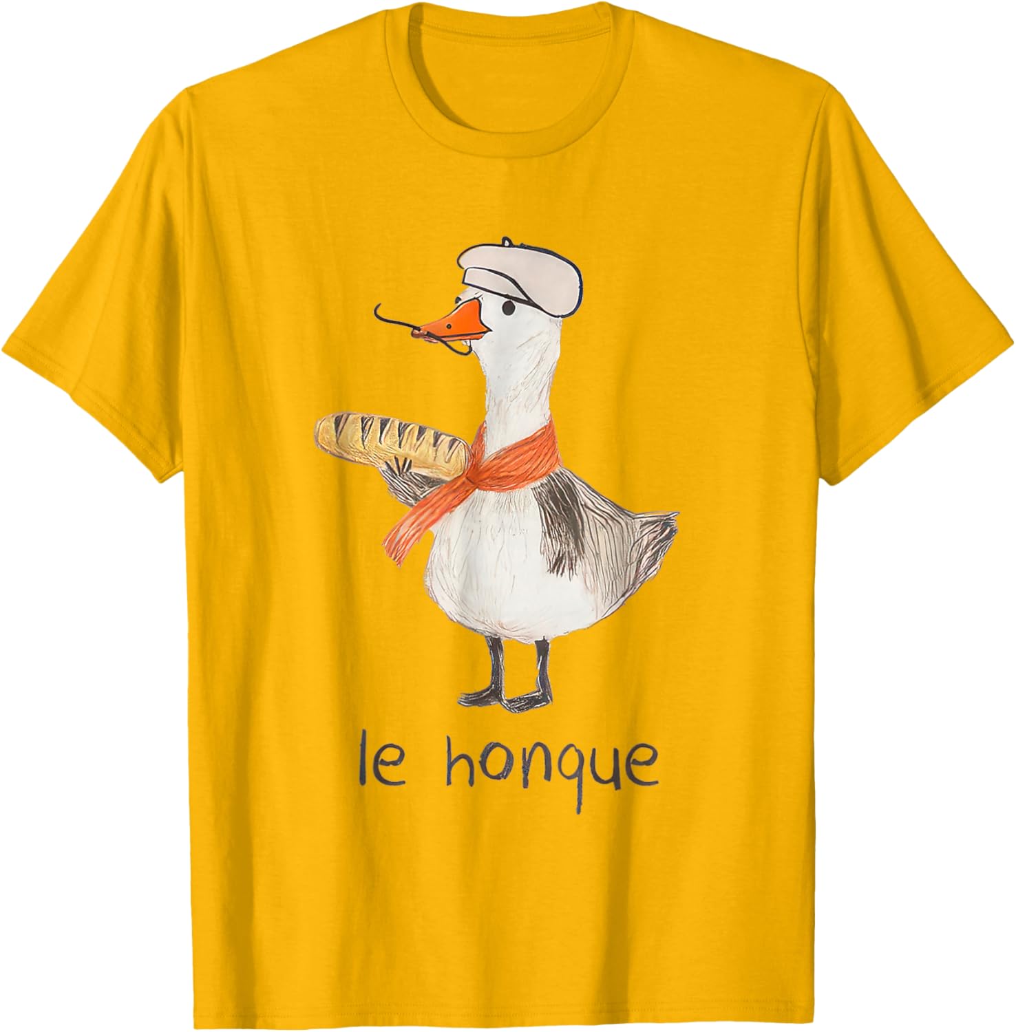Funny French Goose Shirt Le Honque Casual Tee for Stylish Comfort - 2