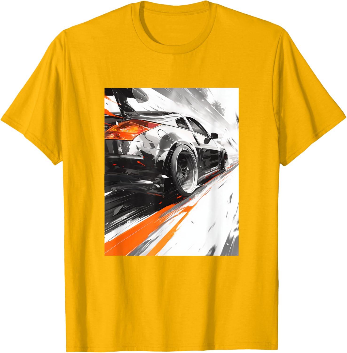 JDM Race 350 Z33 Tuning Drift Import Graphic T-Shirt for Car Enthusiasts - 14