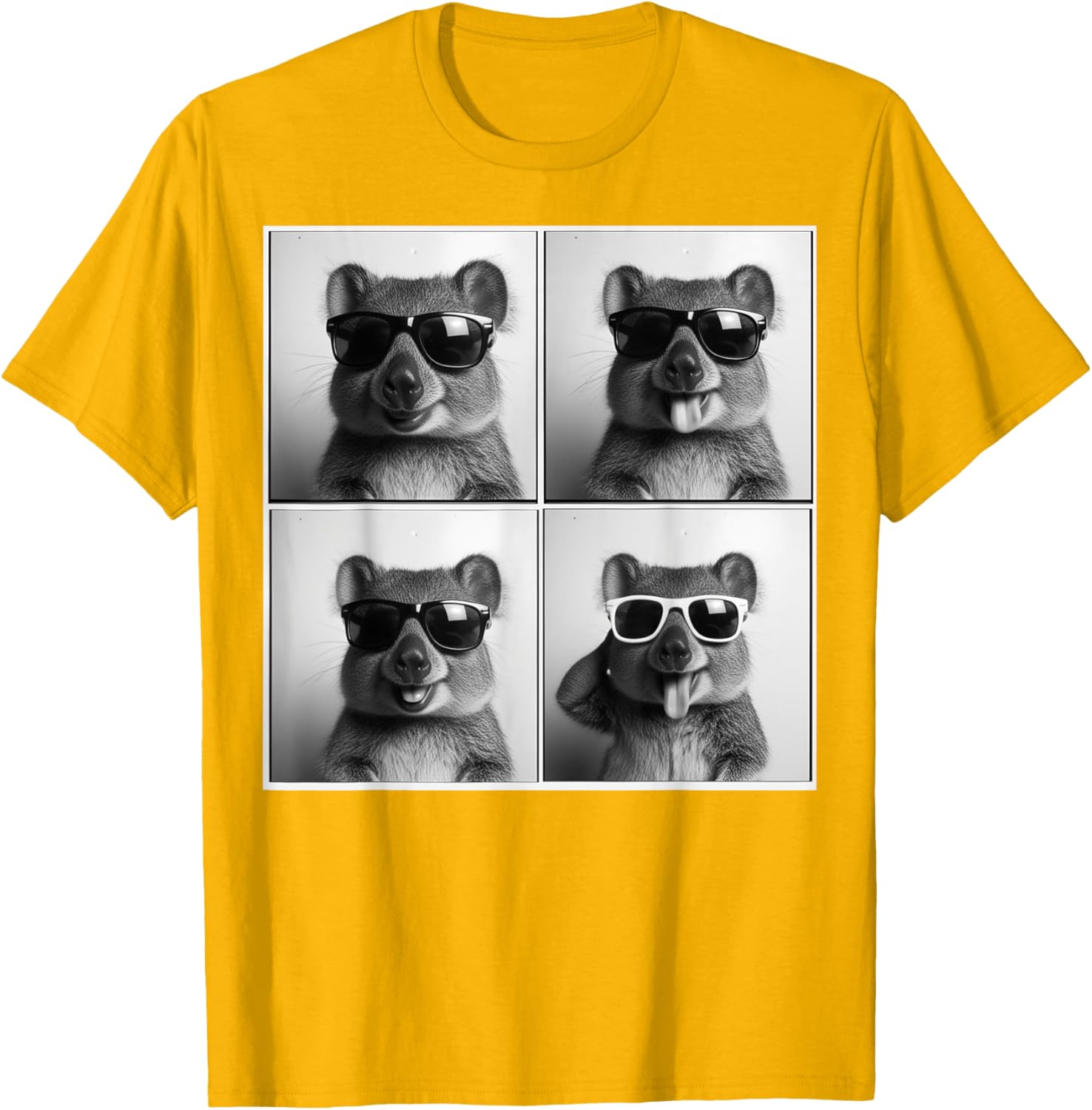 Quokka Photo Booth Funny Birthday T-Shirt for Men and Women - 6