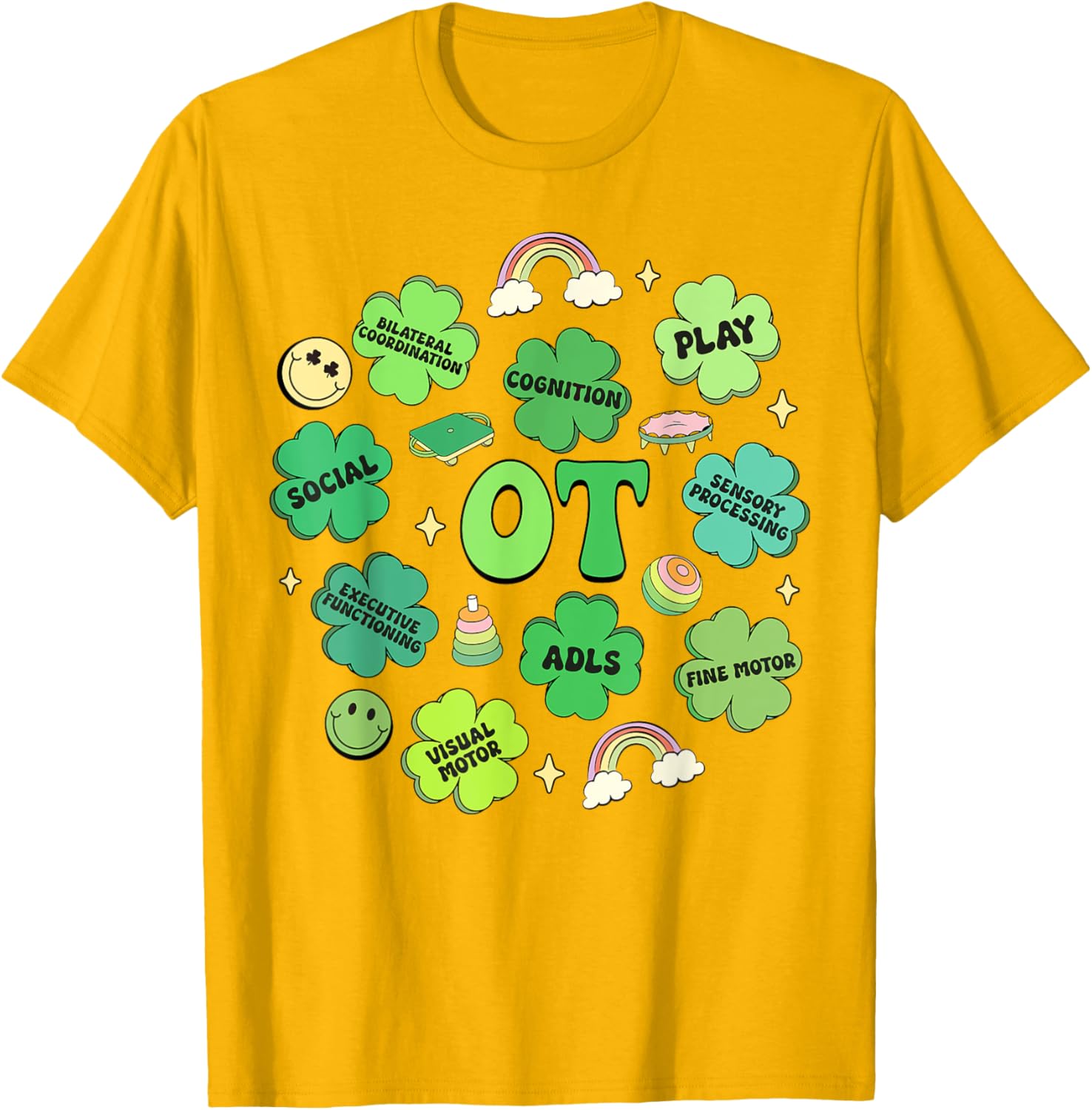 Saint Patrick's Day OT Therapist T-Shirt for Occupational Therapy Fun - 7