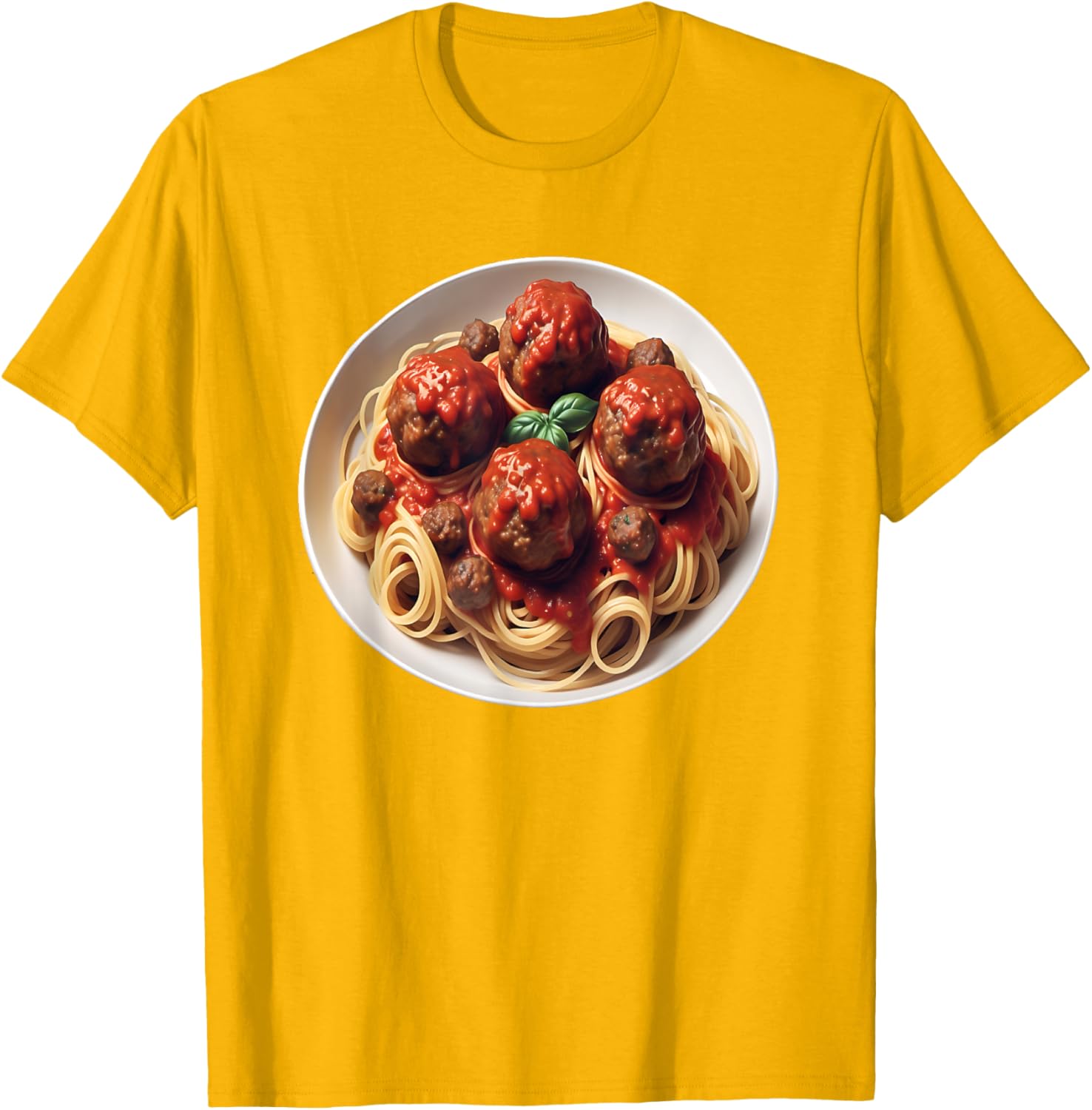 Spaghetti and Meatballs T-Shirt Fun Foodie Apparel for Pasta Lovers - 10
