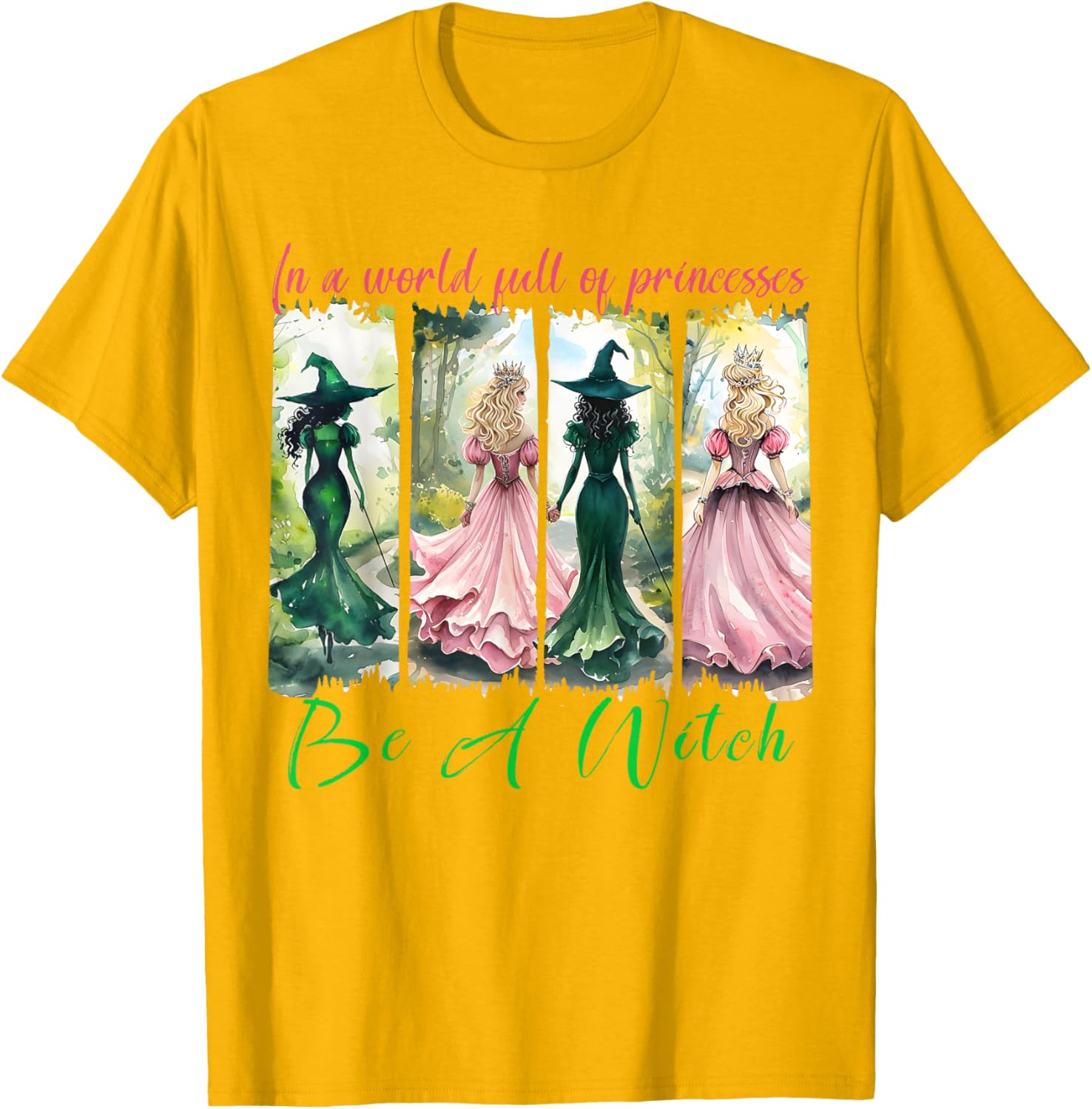Be a Witch Not a Princess Halloween T-Shirt for Women Stylish Outfit - 7