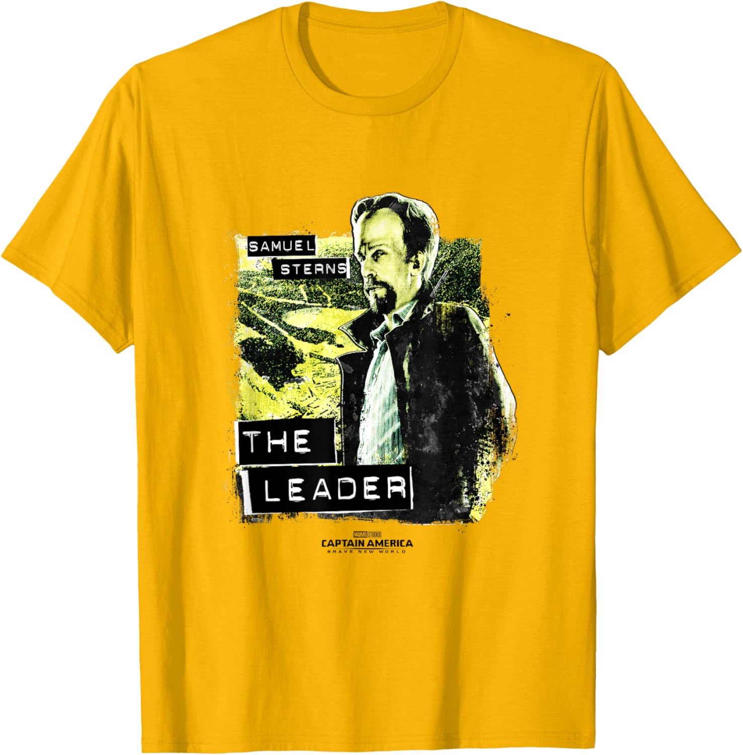 Marvel Captain America Brave New World Samuel Sterns Leader T-Shirt for Fans - 17