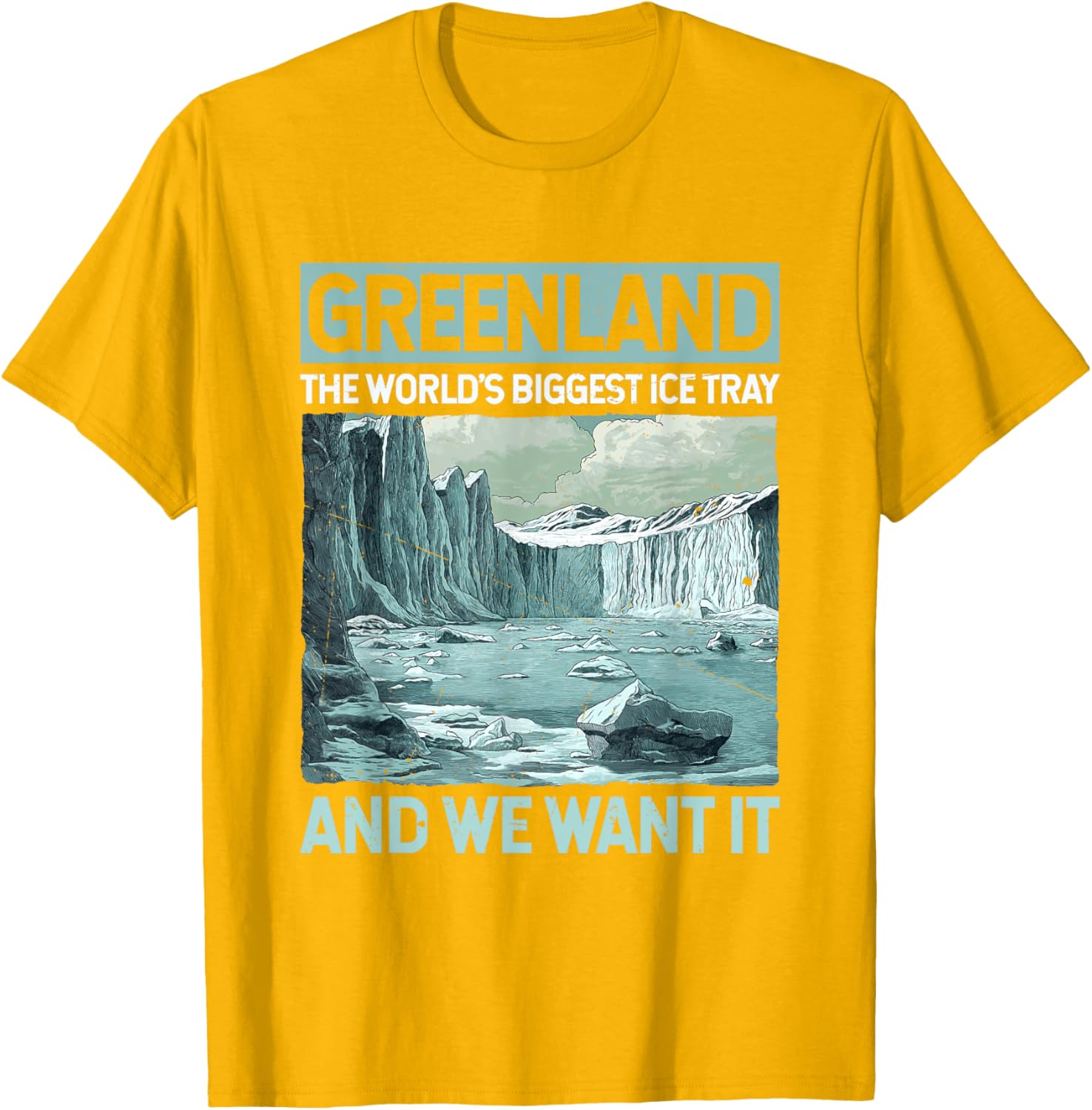 World's Biggest Ice Tray Costume T-Shirt for Fun Celebrations - 8