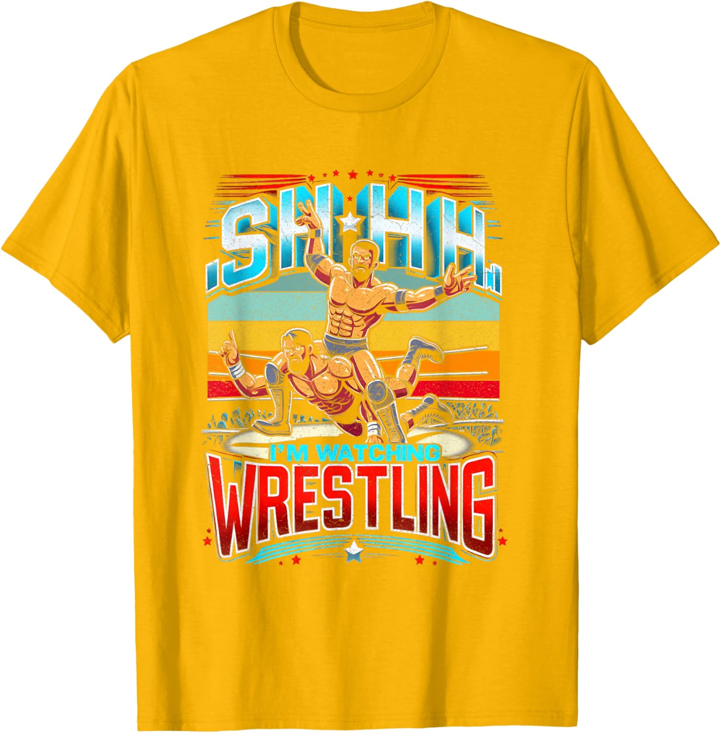 Watch Wrestling with Style - Sport Performance T-Shirt for Fans - 1