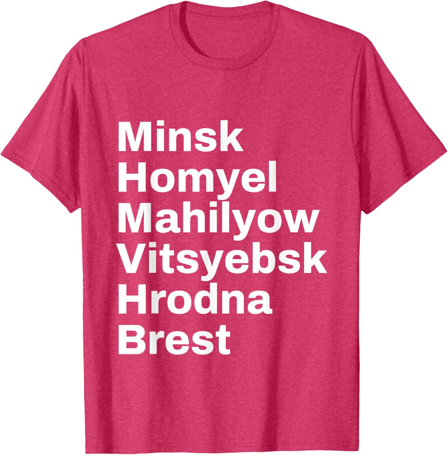 Belarus Cities Travel T-Shirt Perfect for Adventurers and Travelers - 7