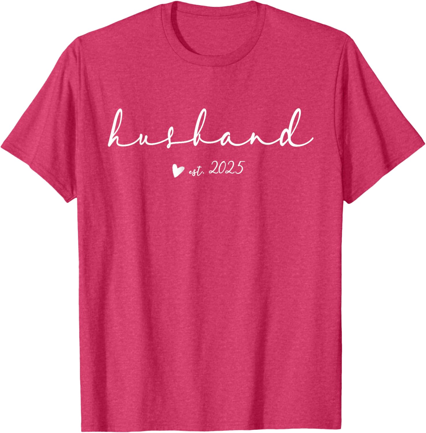 Just Married Husband T-Shirt 2025 Honeymoon Couple Gift Apparel - 18