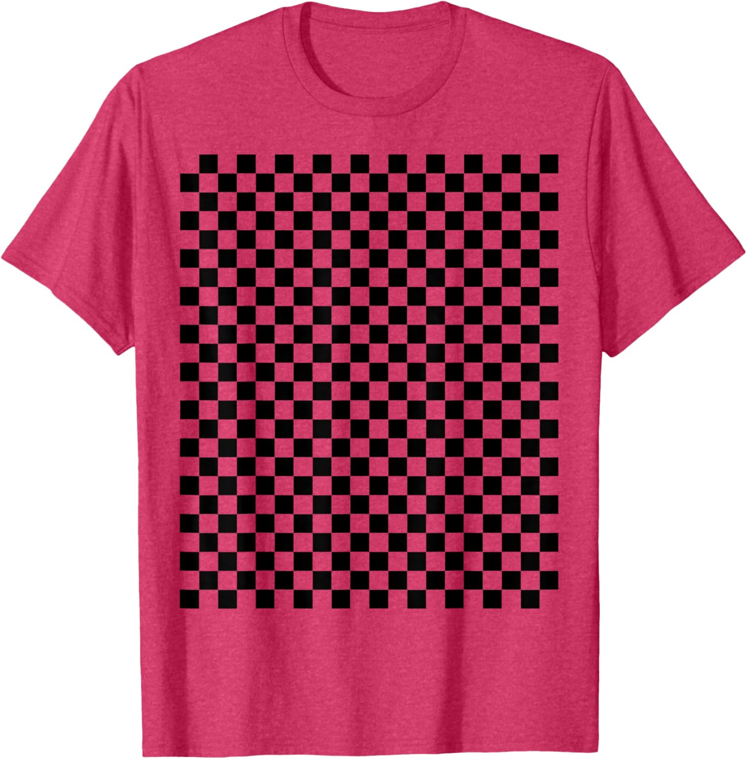 Black Checkered Skate Aesthetic T-Shirt for Trendy Style Lovers - 16