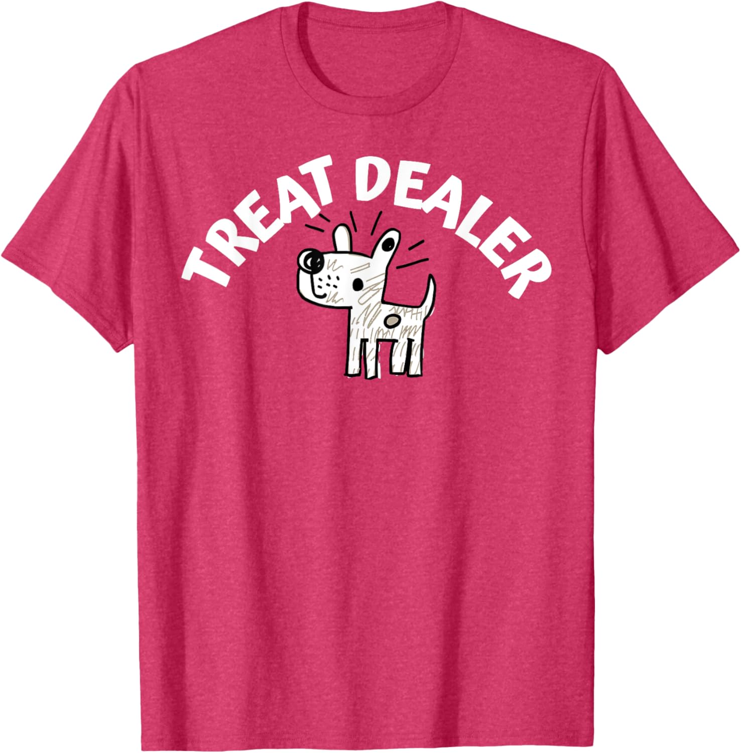Funny Dog Treat Dealer T-Shirt for Dog Lovers and Owners - 7