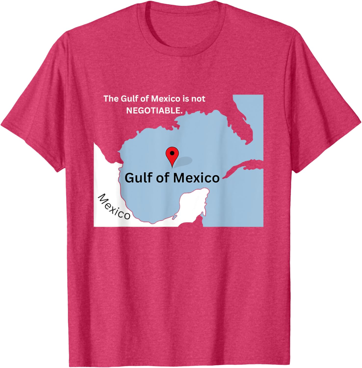 Gulf of Mexico T-Shirt for Casual Wear - Perfect Summer Style - 7