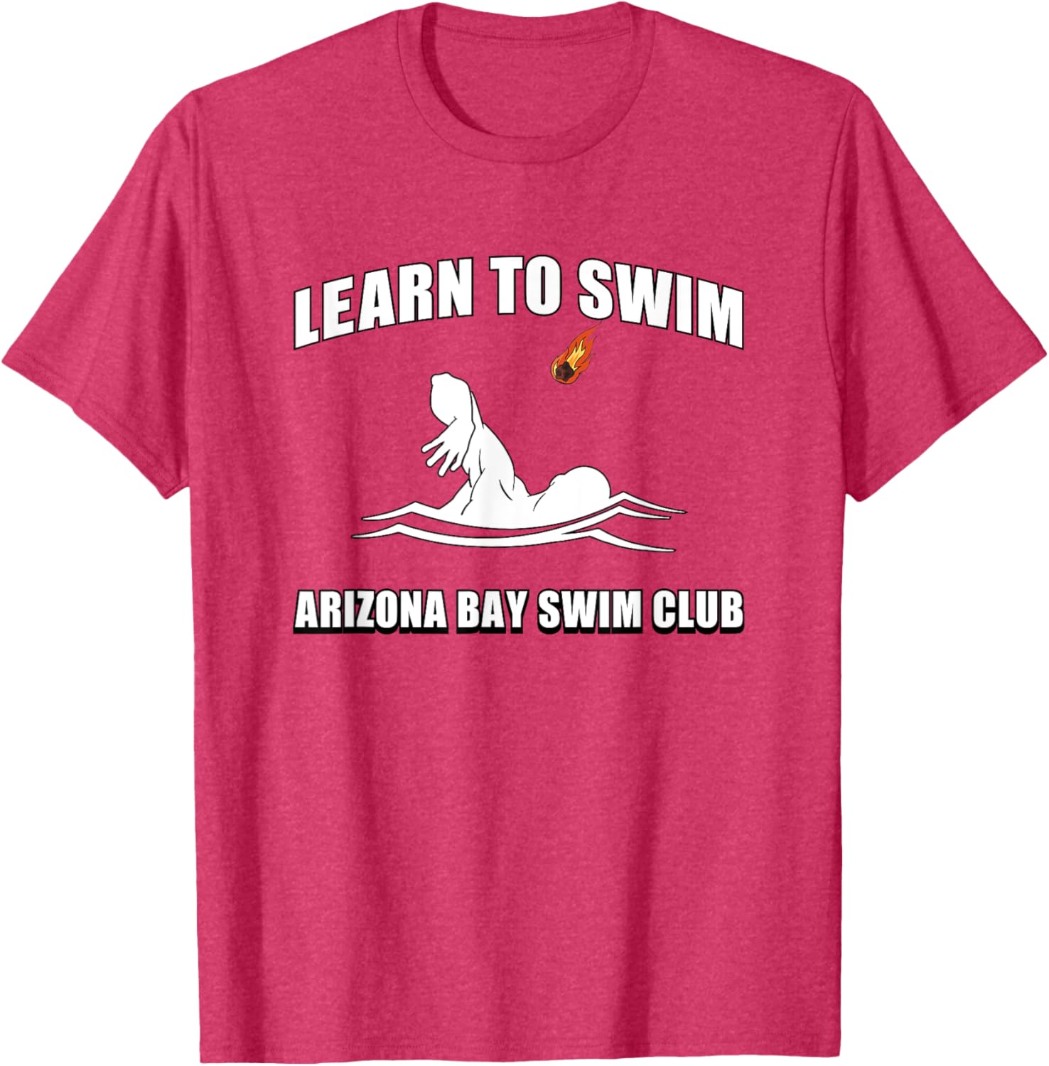 Funny Learn To Swim T-Shirt for Arizona Bay Swim Club Fans - 10