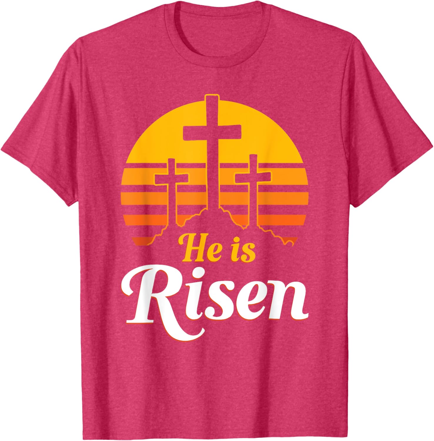 He Is Risen Christian Easter T-Shirt for Celebrating Jesus' Resurrection - 11
