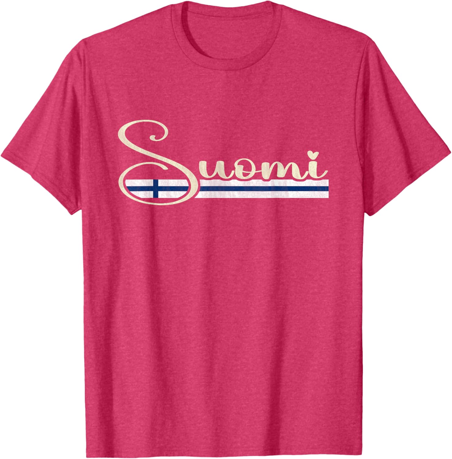 Suomi Finland Script T-Shirt Stylish Clothing for Proud Finns - 8