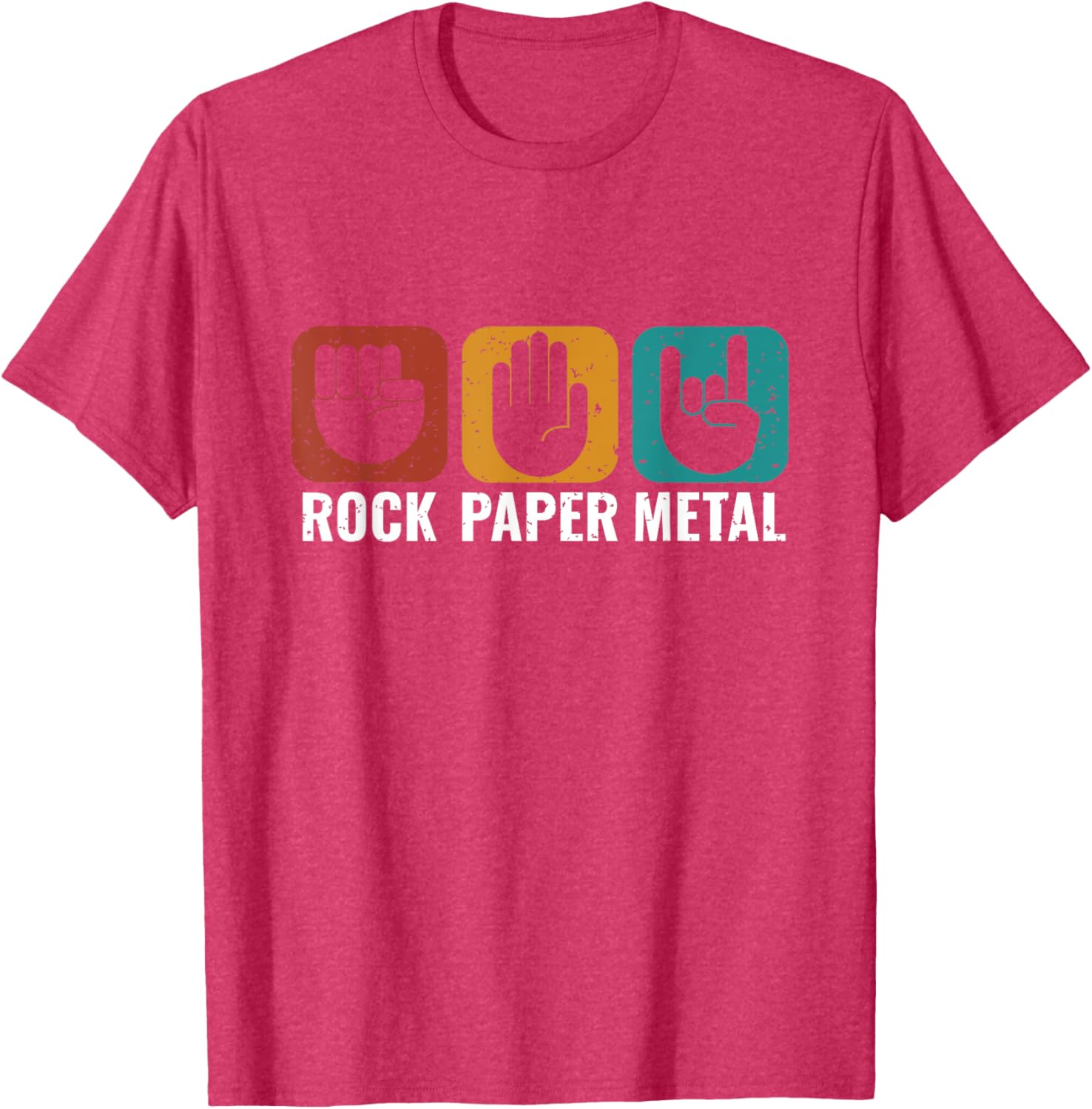 Rock Paper Metal T-Shirt for Metal Fans - Ultimate Music Lover Gift - 11