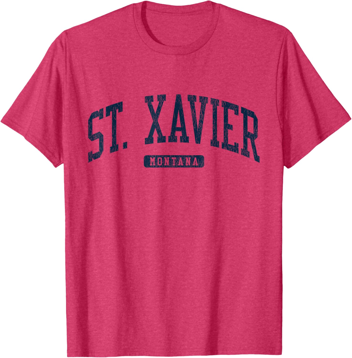 St. Xavier College Montana Blue T-Shirt for Students and Alumni - 7