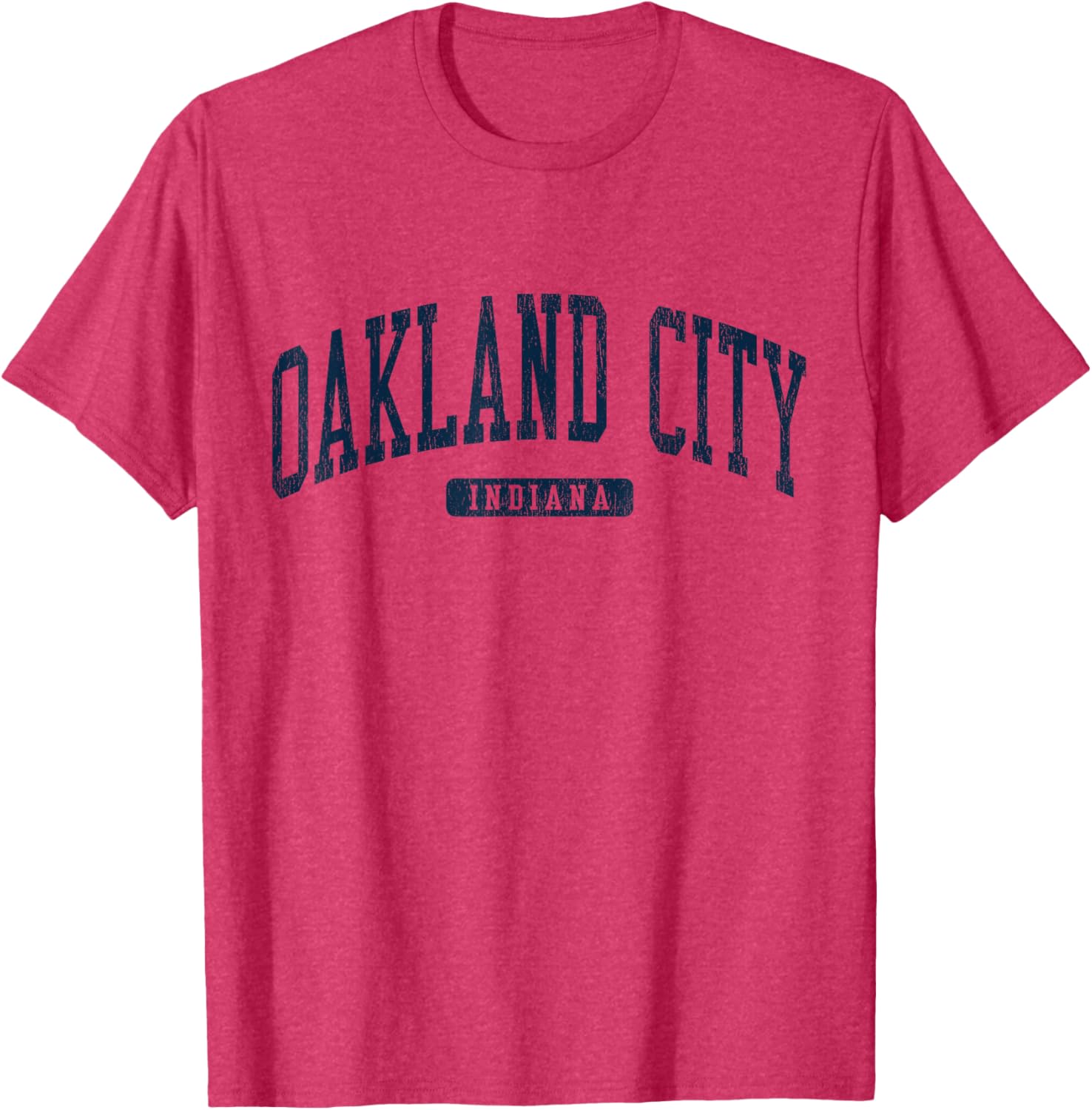 Oakland City Indiana College University Style Blue T-Shirt for Men and Women - 13