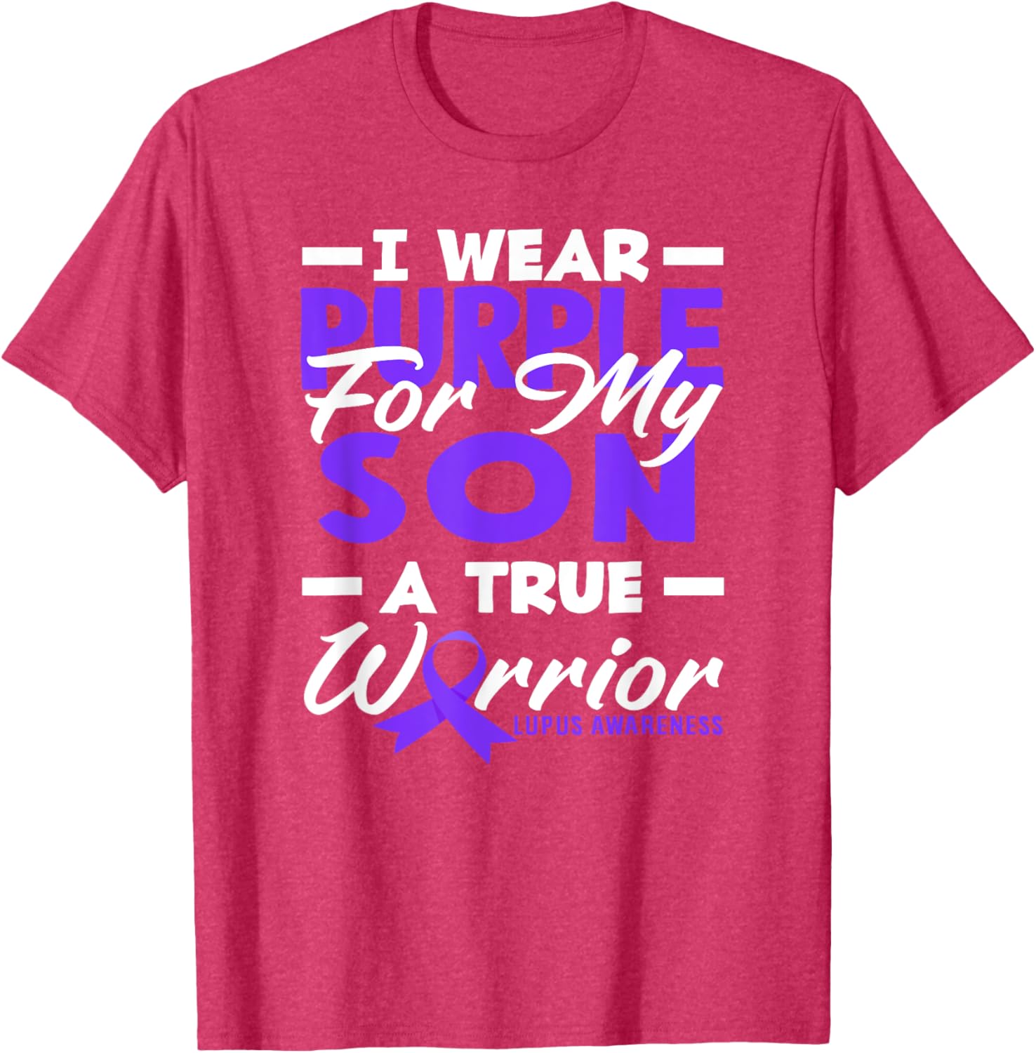 Wear Purple for Lupus Awareness T-Shirt for Proud Moms and Warriors - 10