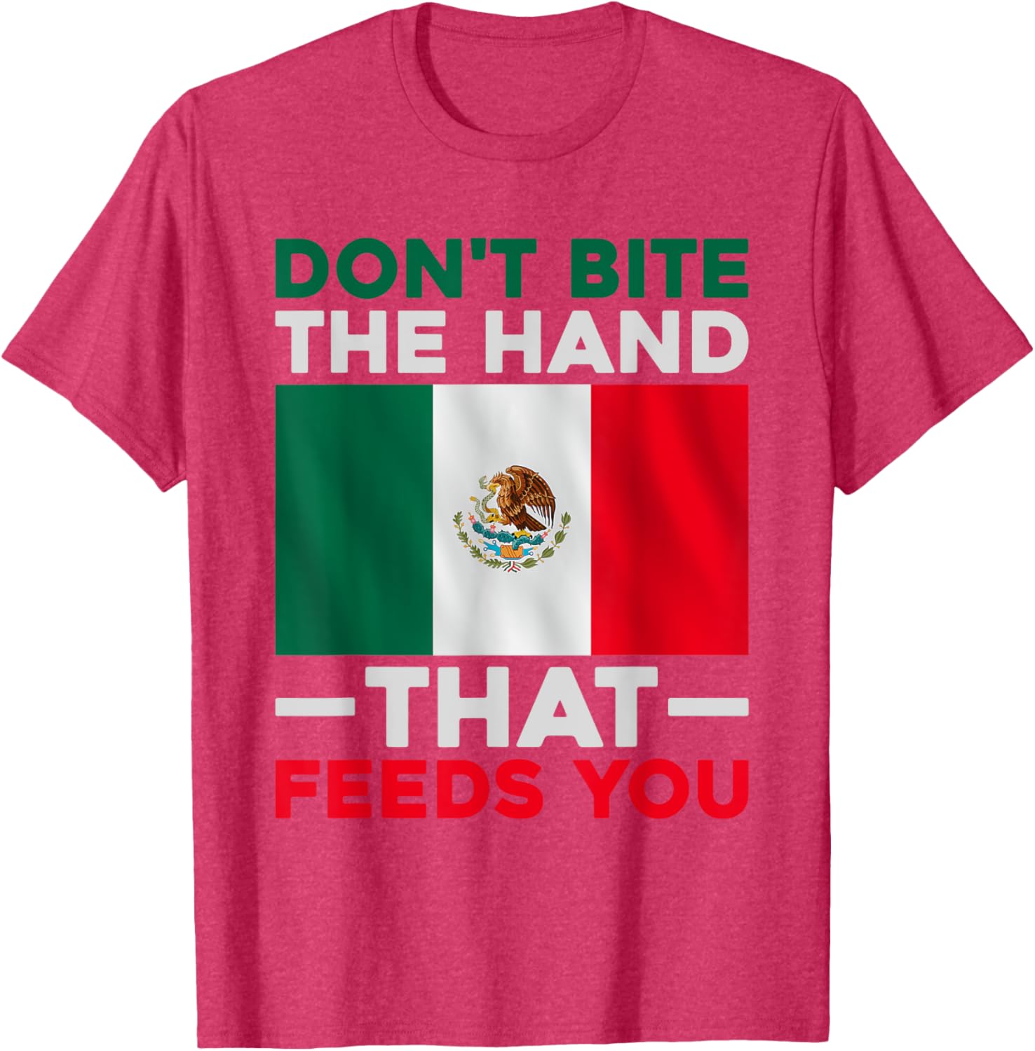 Don't Bite the Hand That Feeds You Immigration Ice Raids T-Shirt - 9