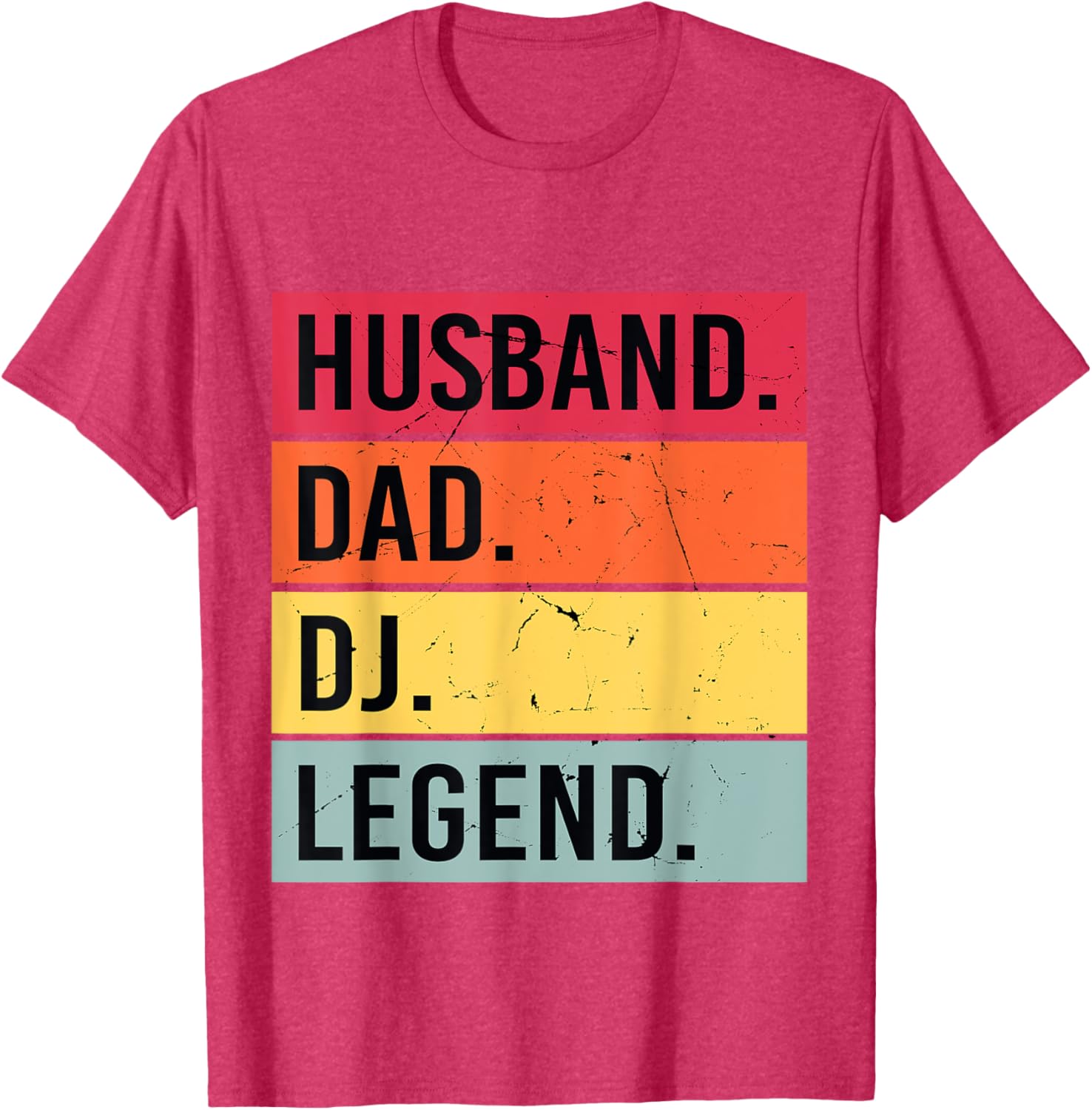 Husband Dad DJ Legend T-Shirt for Father's Day Music Lovers - 7