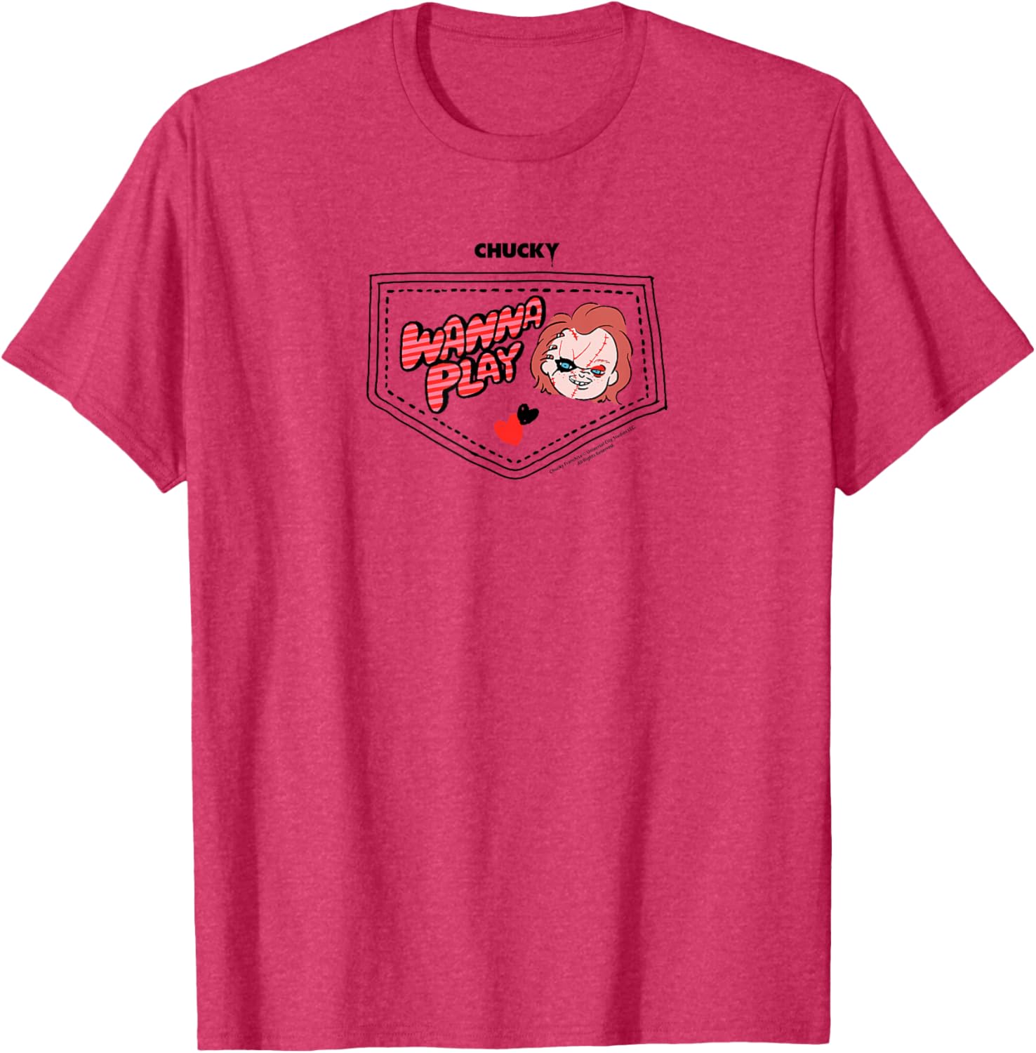 Chucky Wanna Play Faux Pocket T-Shirt for Trendy Kids' Fashion - 26