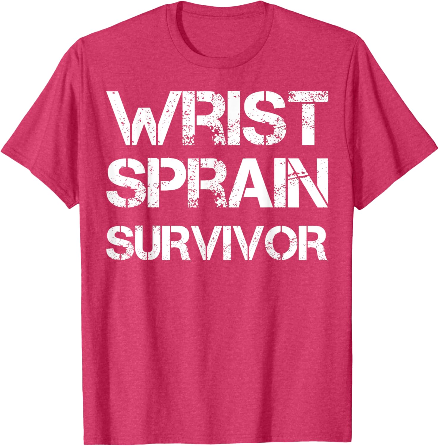 Wrist Sprain Survivor T-Shirt for Comfort and Recovery Support - 7