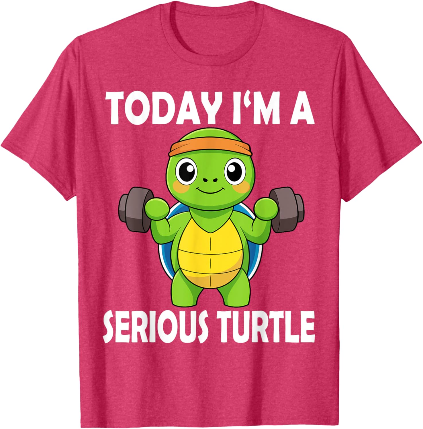 Serious Turtle Funny Fitness Gym T-Shirt for Weightlifting Enthusiasts - 9