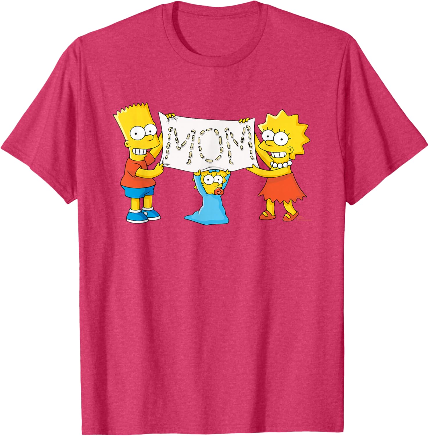 The Simpsons Macaroni Art T-Shirt Perfect Mother's Day Birthday Gift - 24
