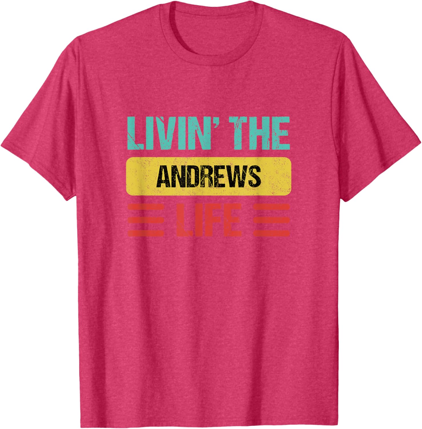 Personalized Andrews Name T-Shirt for Cool Casual Style and Fun - 14