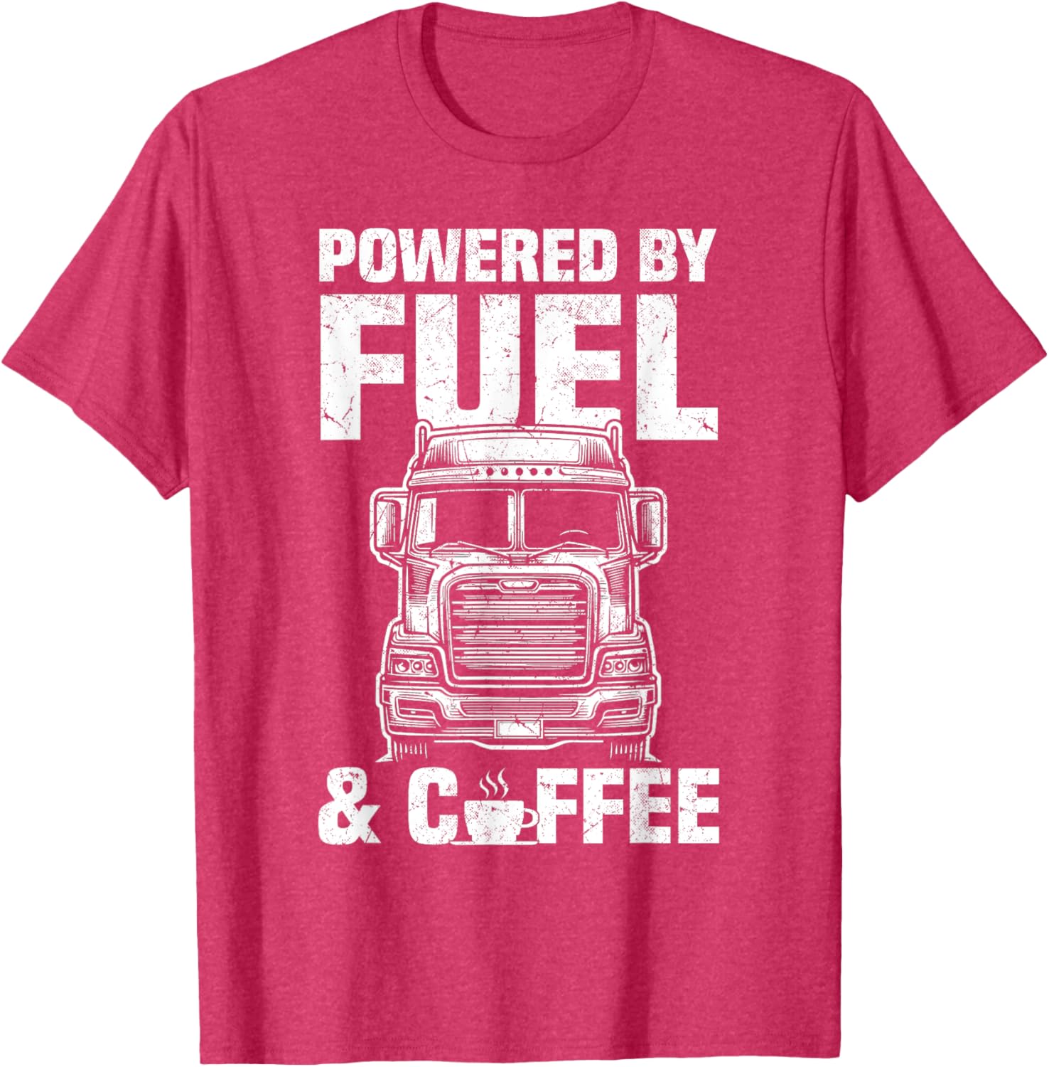 Fuel and Coffee Truck Driver T-Shirt for Men Perfect Gift for Trucker - 10