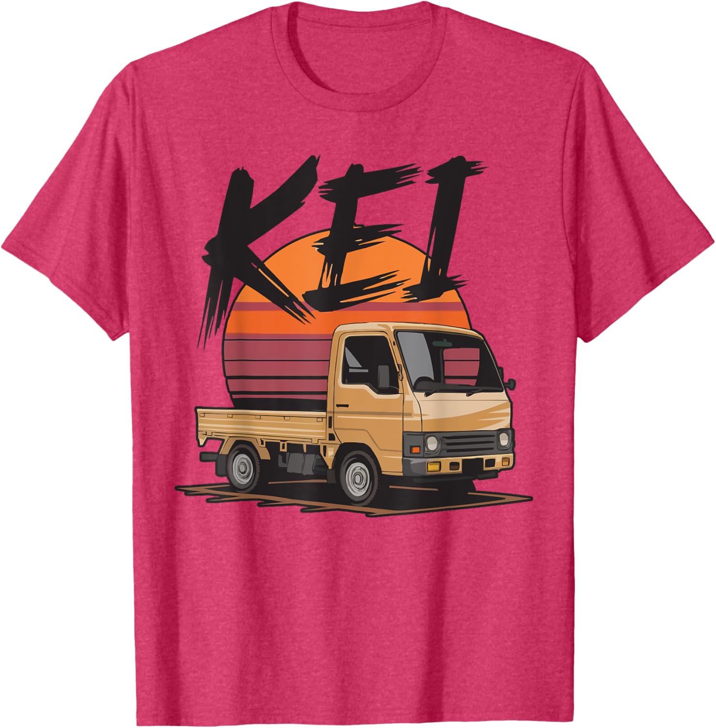 Japanese Kei Truck Driver Mini Truck T-Shirt for Auto Enthusiasts - 8