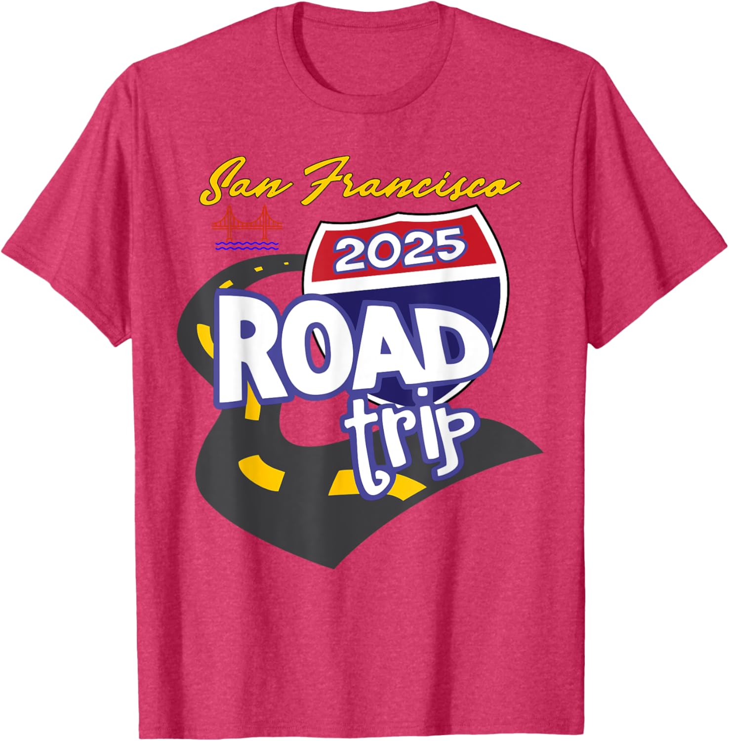 2025 San Francisco Road Trip T-Shirt for Travel Lovers and Adventurers - 17