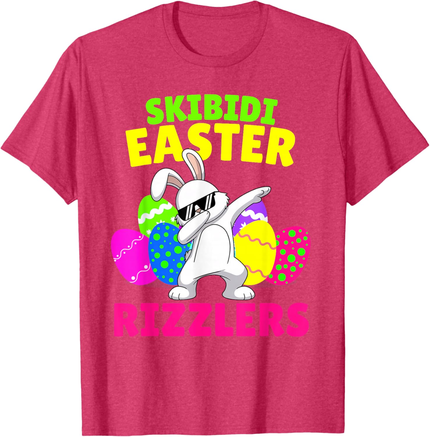 Skibidi Easter T-Shirt for Gen Alpha Tweens - Fun Rizzler Design - 15