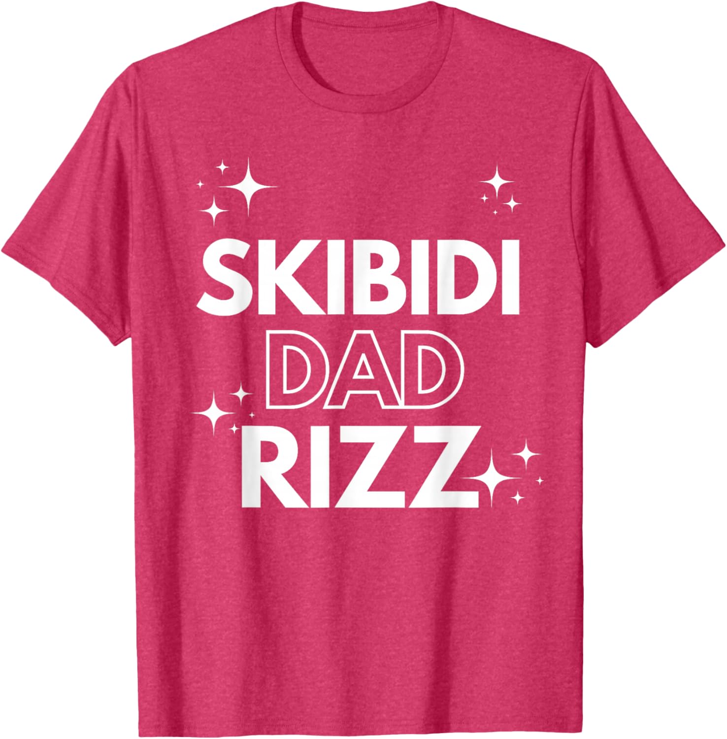 Funny Father's Day Skibidi Dad Rizz T-Shirt for Middle School Dads - 9