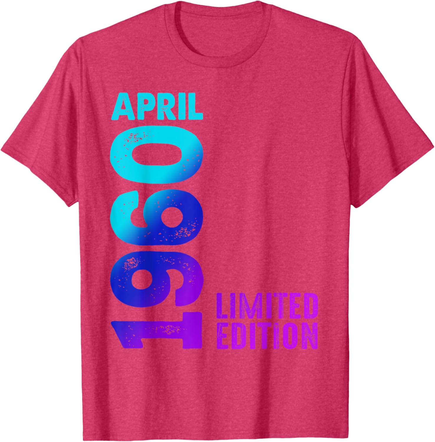 Limited Edition 1960 Retro Vintage T-Shirt for April Celebrations - 20