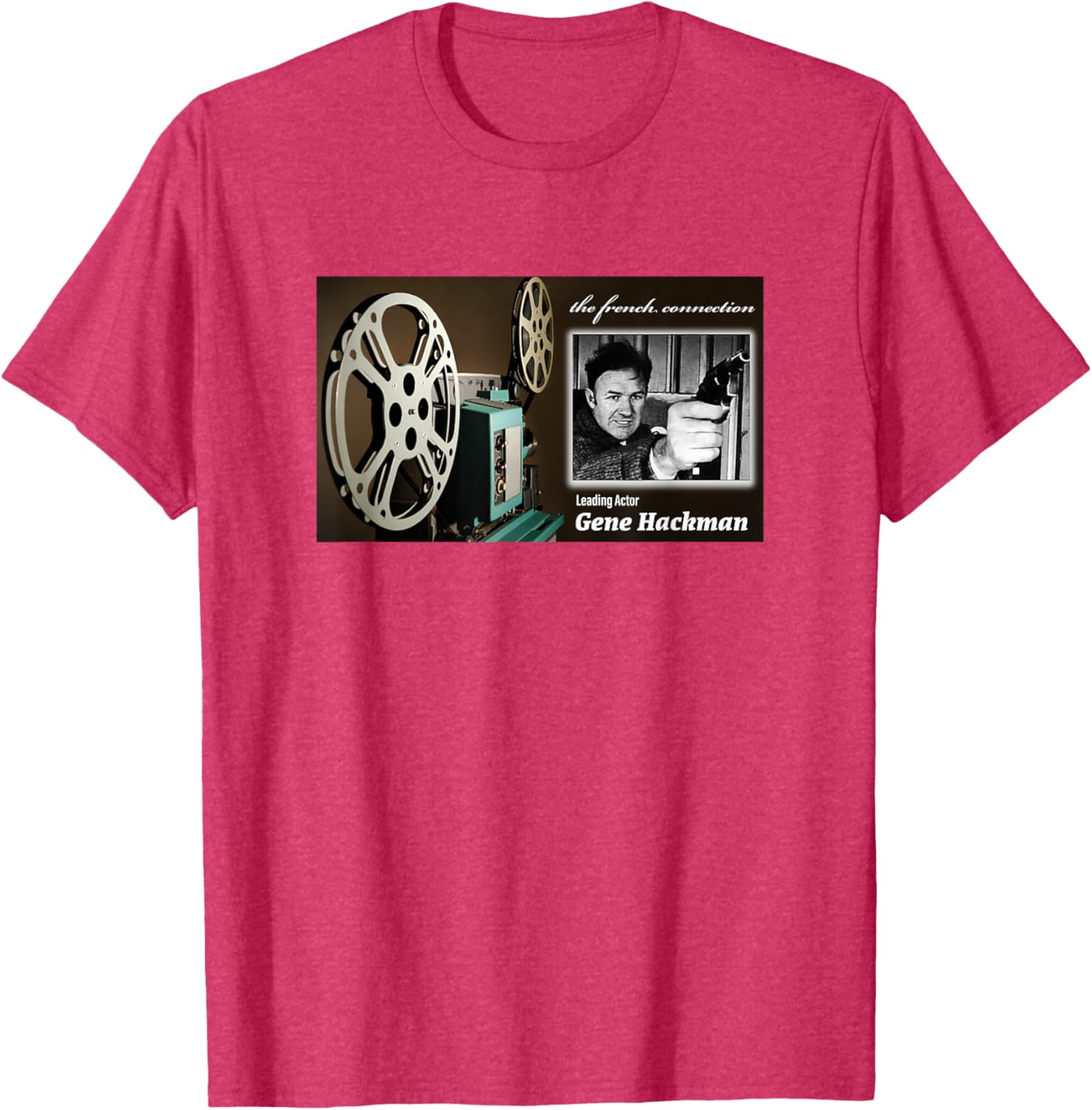 Gene Hackman T-Shirt for Fans Stylish Comfortable Clothing Shoewear - 16